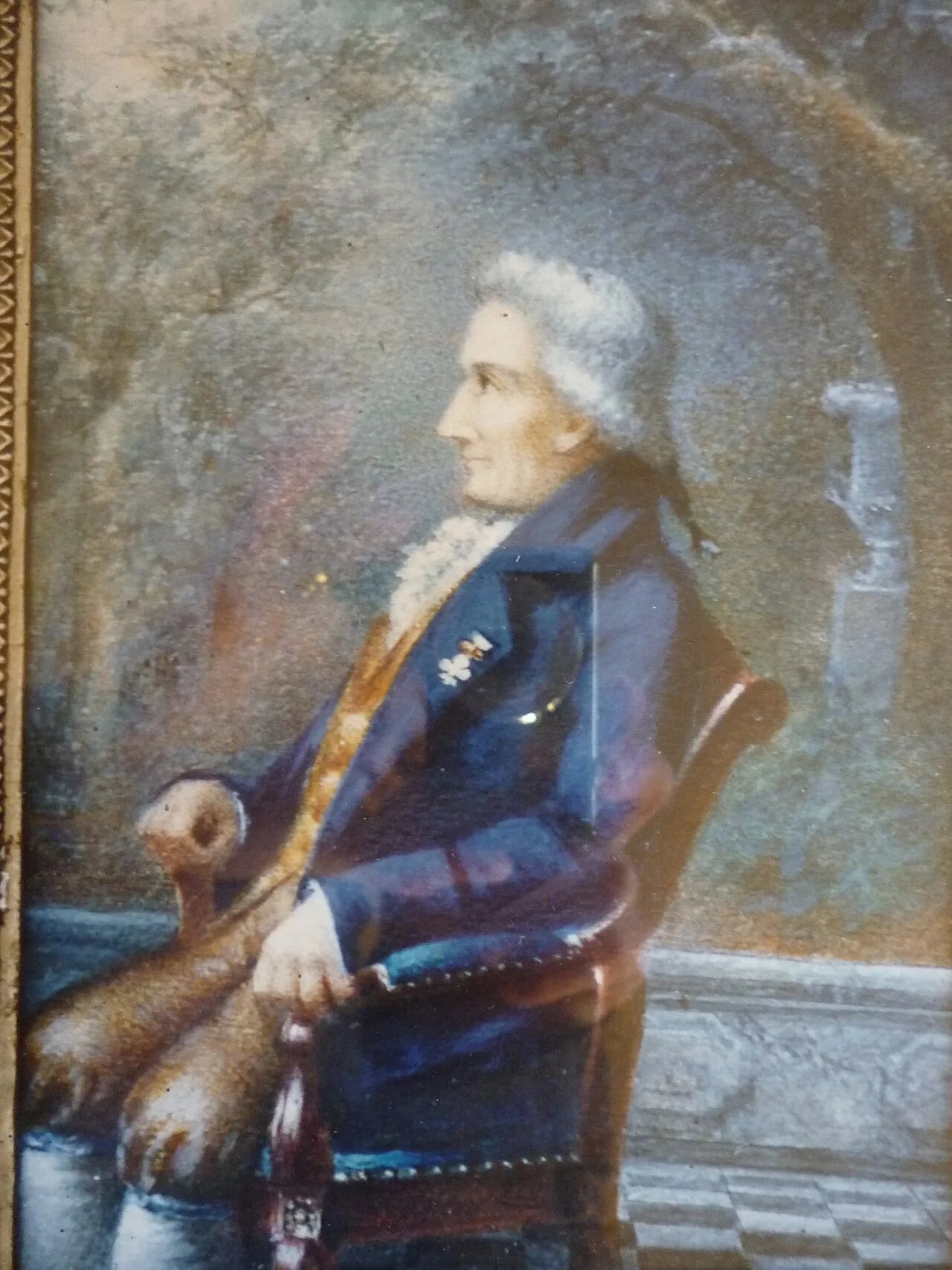 Porträt von François Claude Perroy (1751–1830) – Gedenkseite