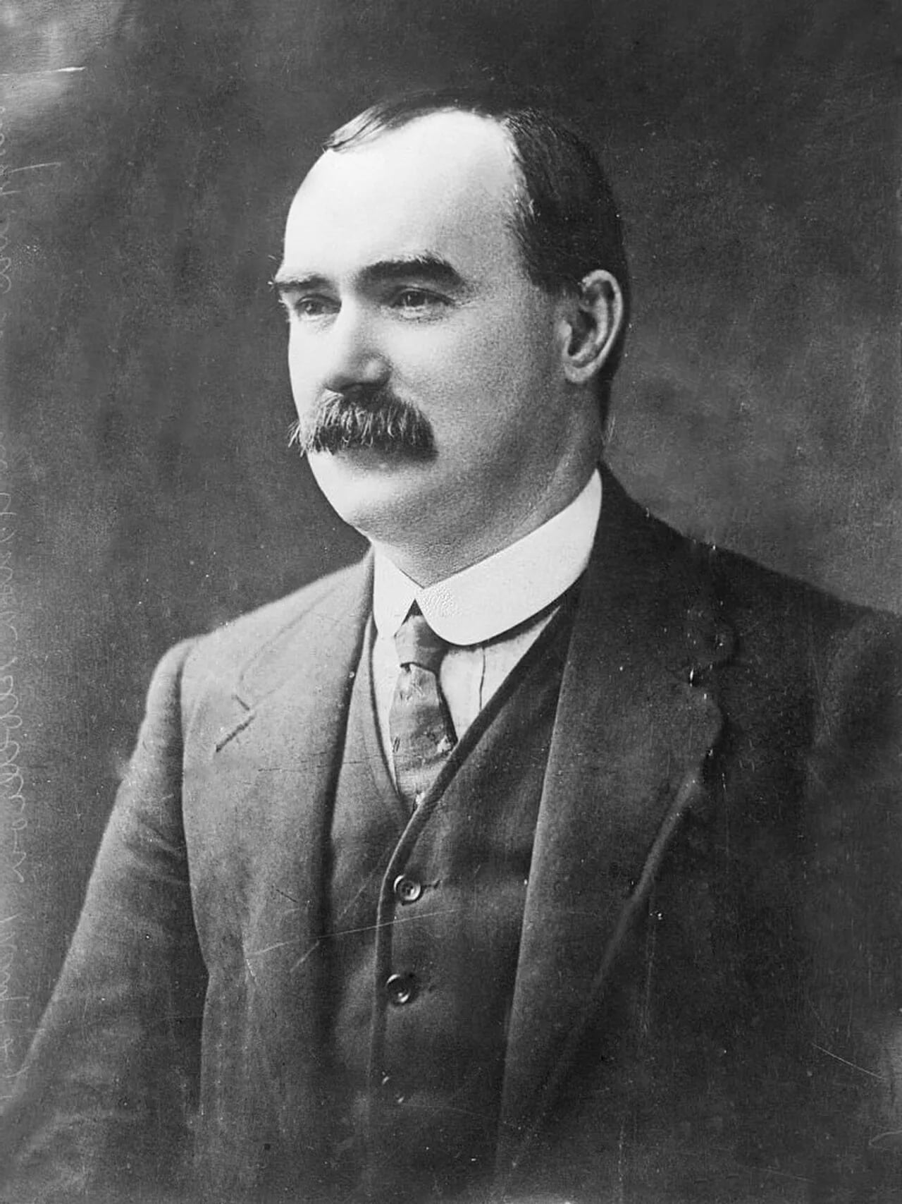 Porträt von James Connolly (1868–1916) – Gedenkseite