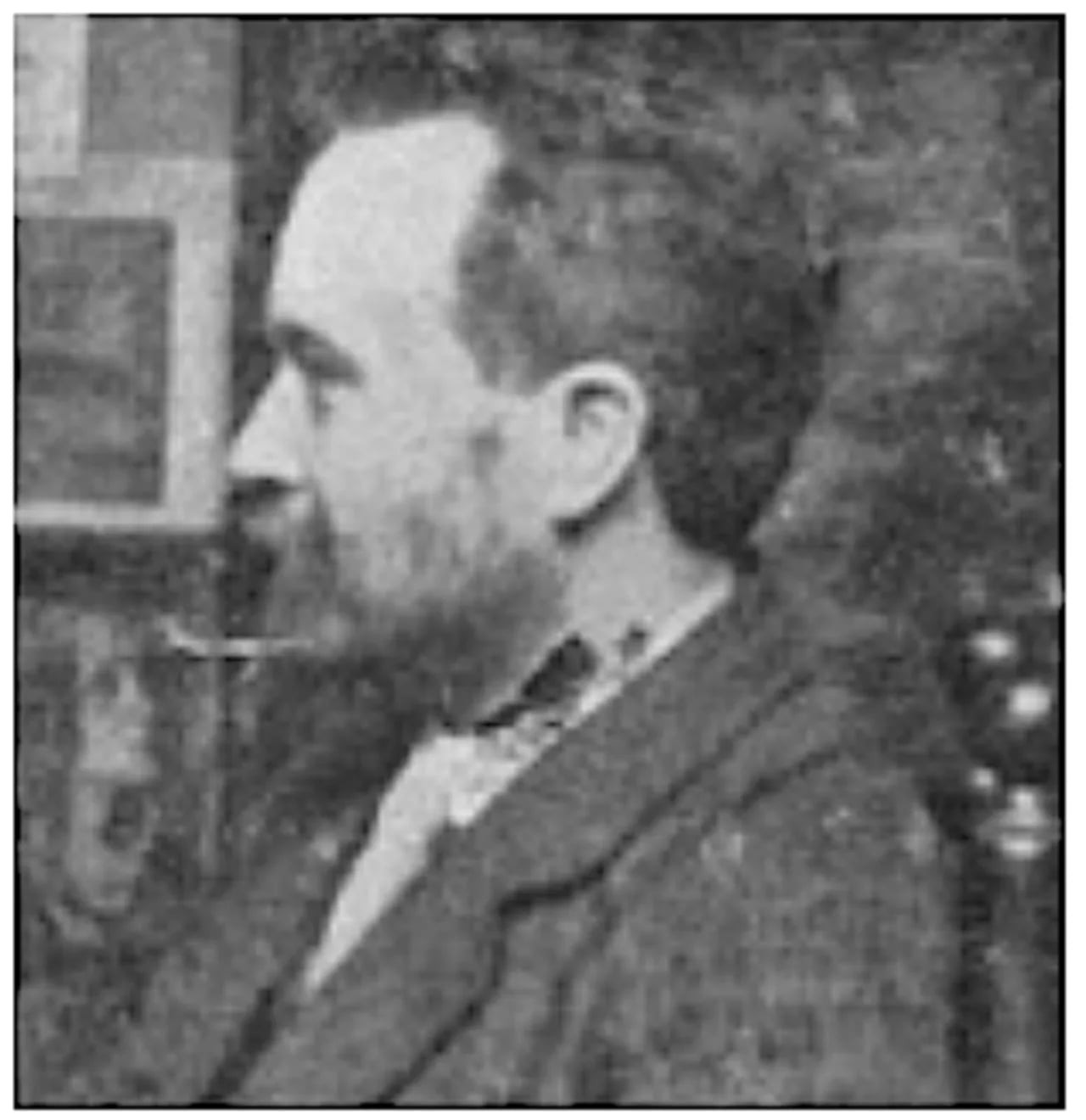 Porträt von René Bosiers (1875–1927) – Gedenkseite