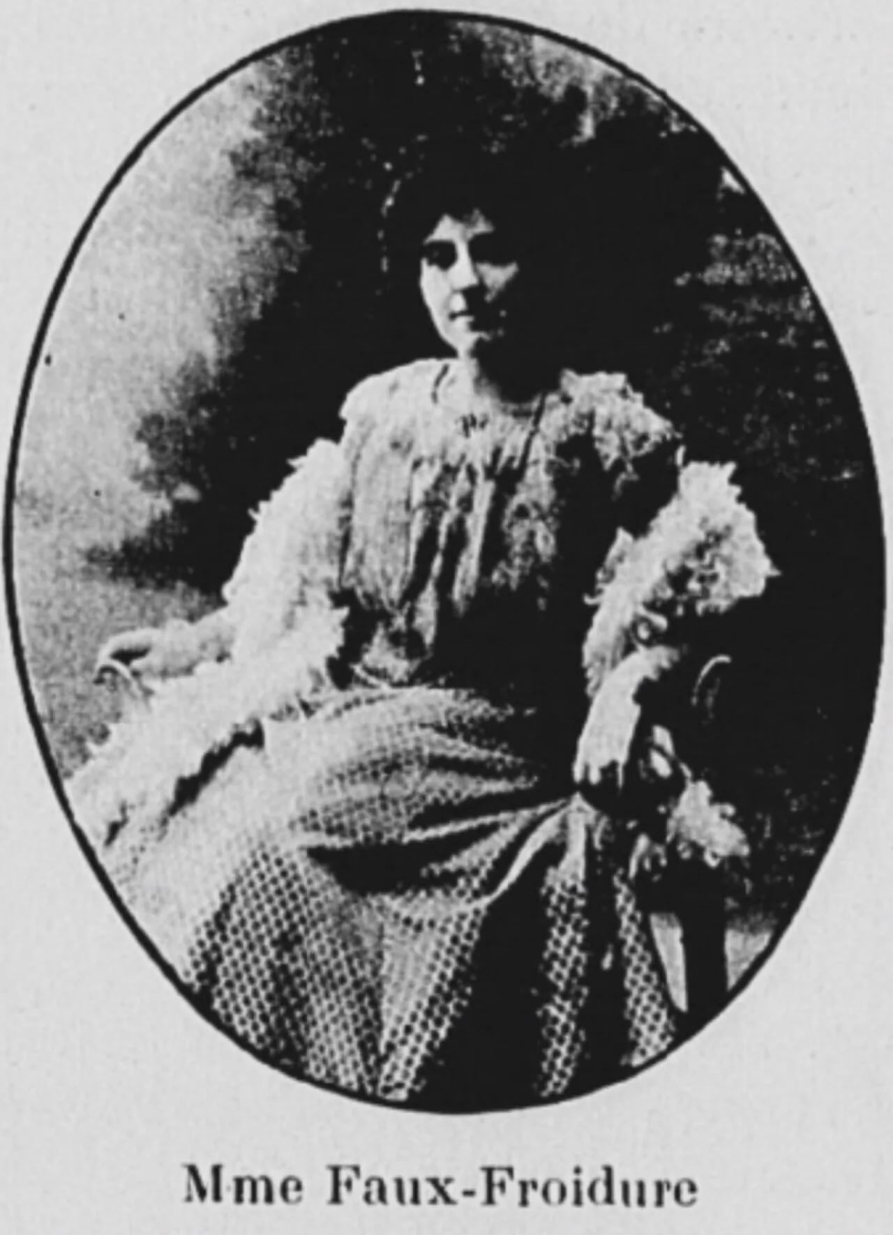 Porträt von Eugénie Faux-Froidure (1866–1942) – Gedenkseite