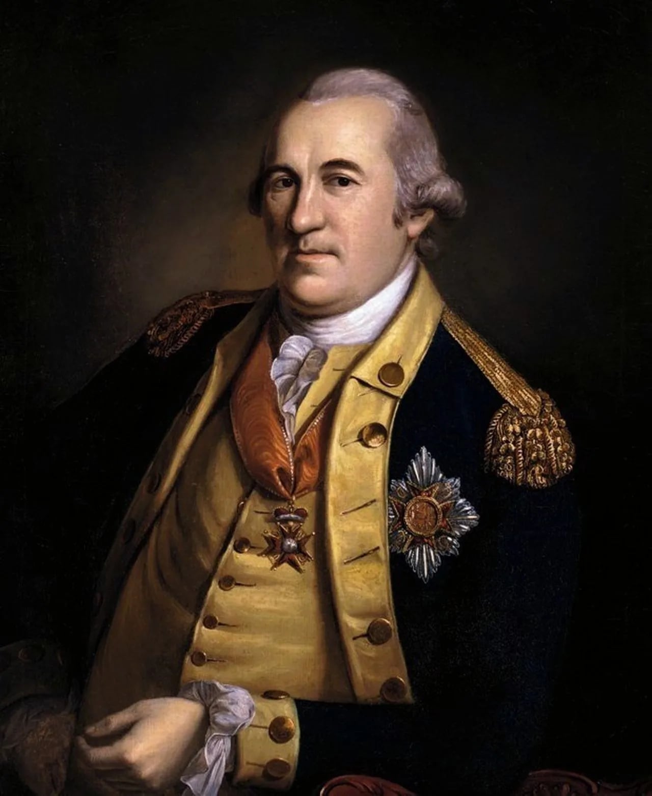 Portrait of Friedrich Wilhelm von Steuben (1730–1794) – memorial page