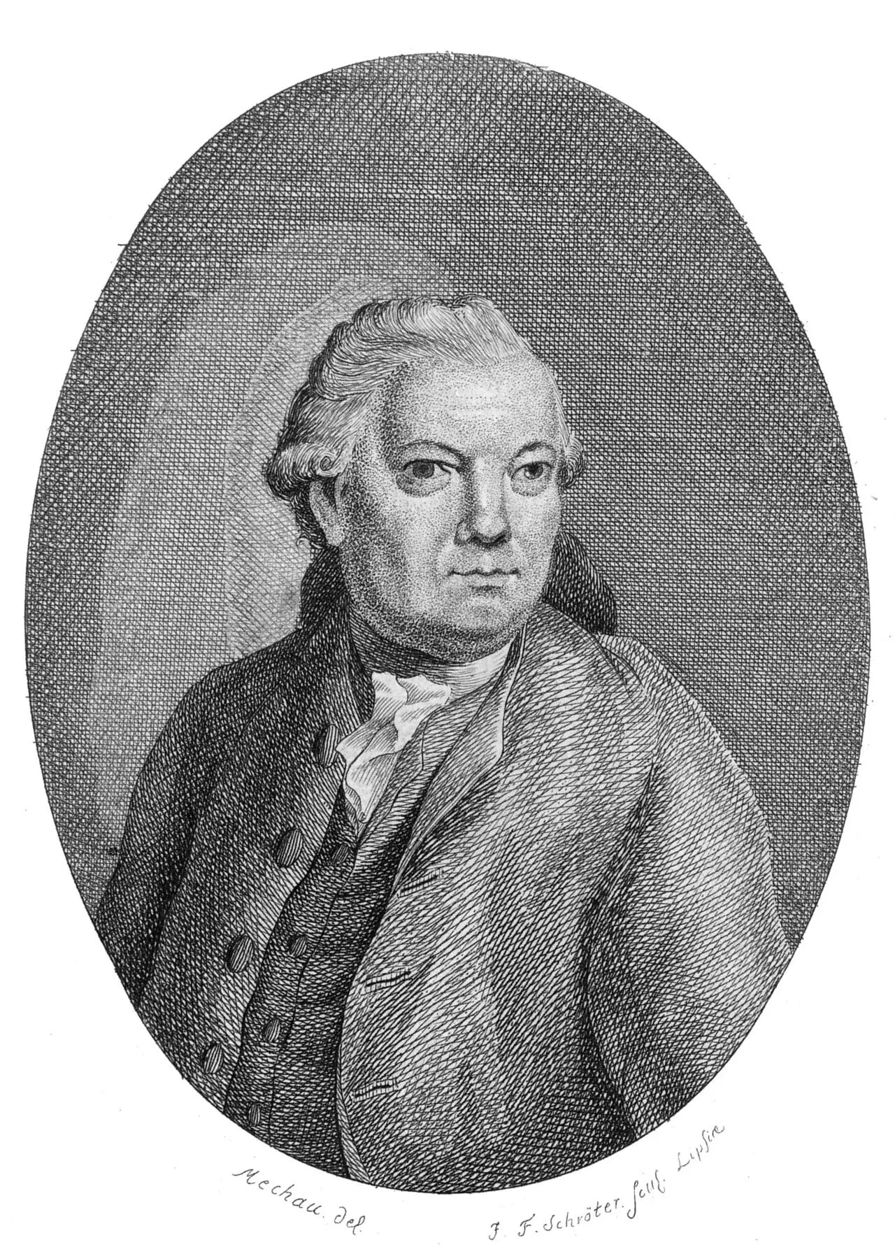 Porträt von Georg Anton Benda (1722–1795) – Gedenkseite