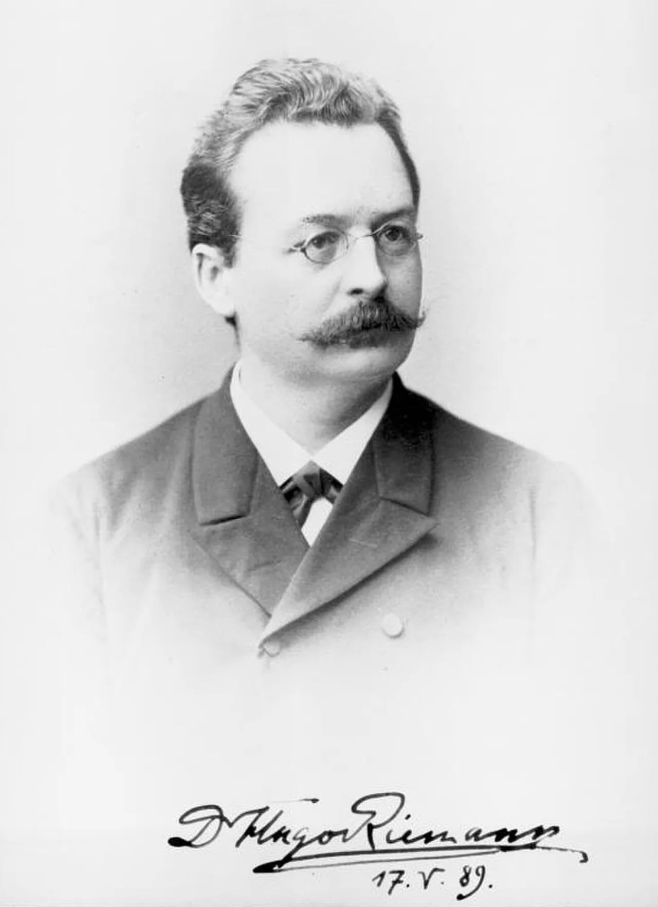 Porträt von Hugo Riemann (1849–1919) – Gedenkseite