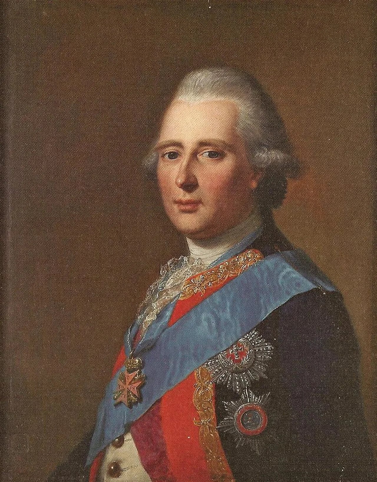 Porträt von Prinz Karl von Hessen-Kassel (1744–1836) – Gedenkseite