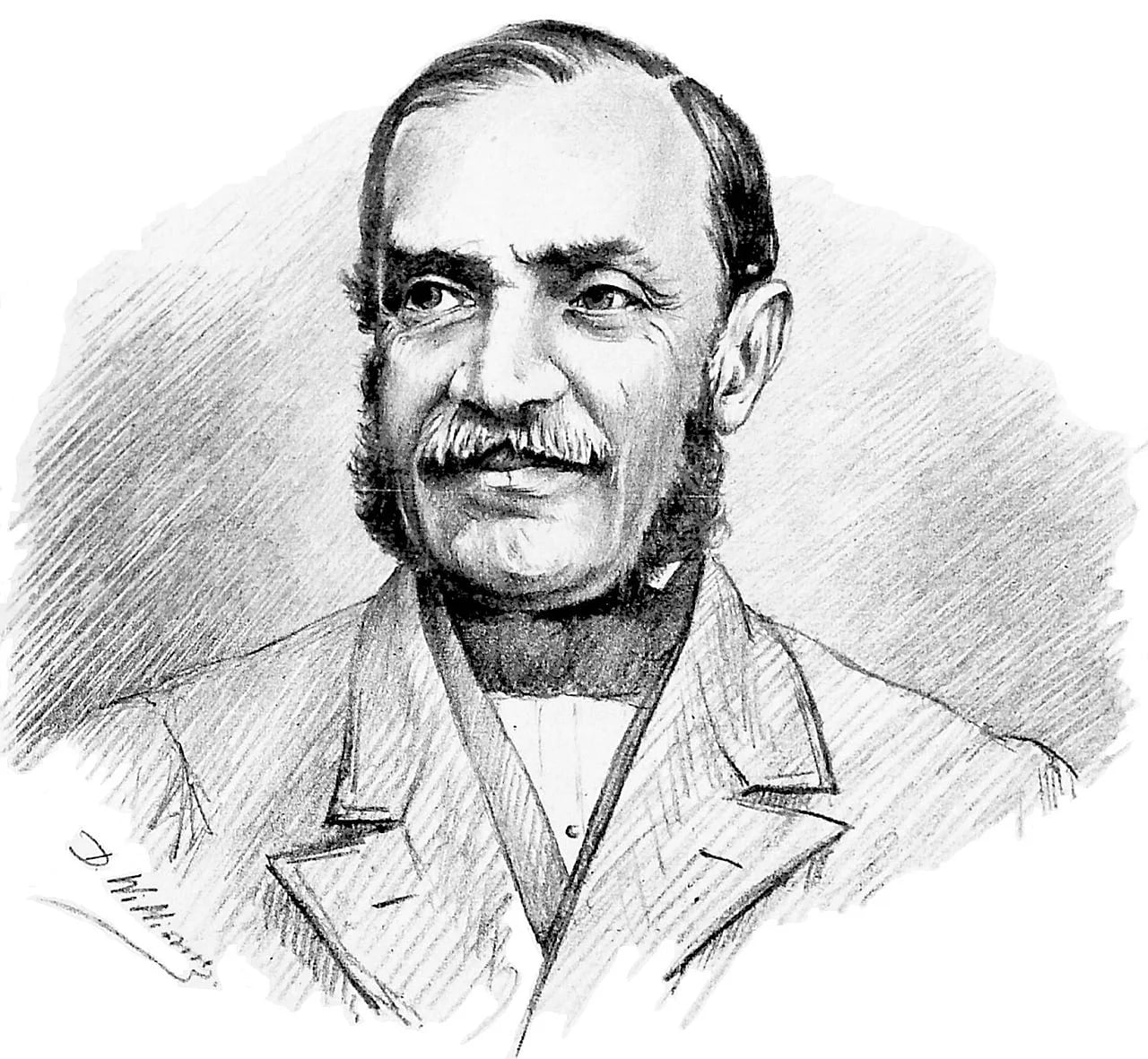 Porträt von Nicolae Crețulescu (1812–1900) – Gedenkseite
