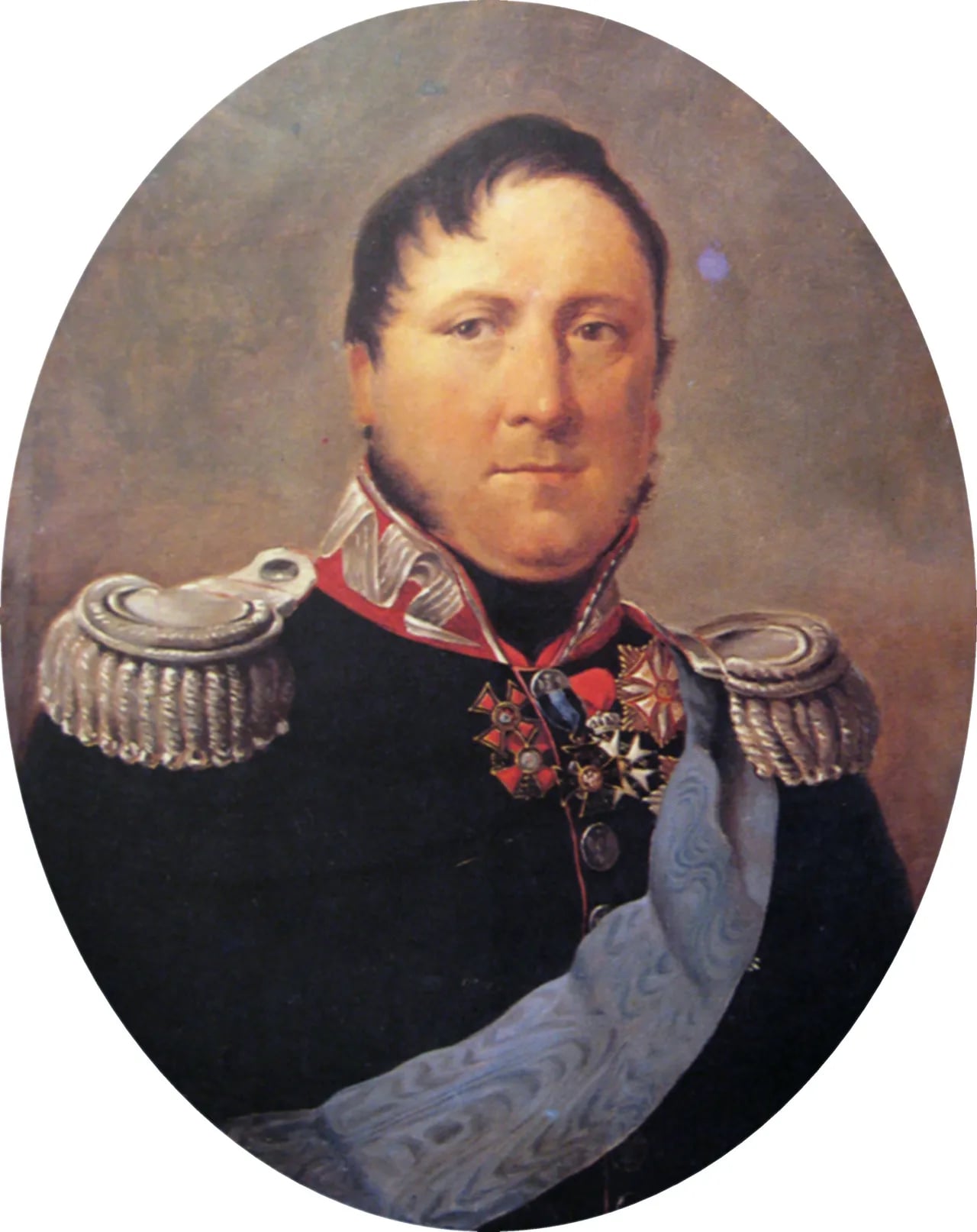 Portrait of Hans Moritz Hauke (1775–1830) – memorial page