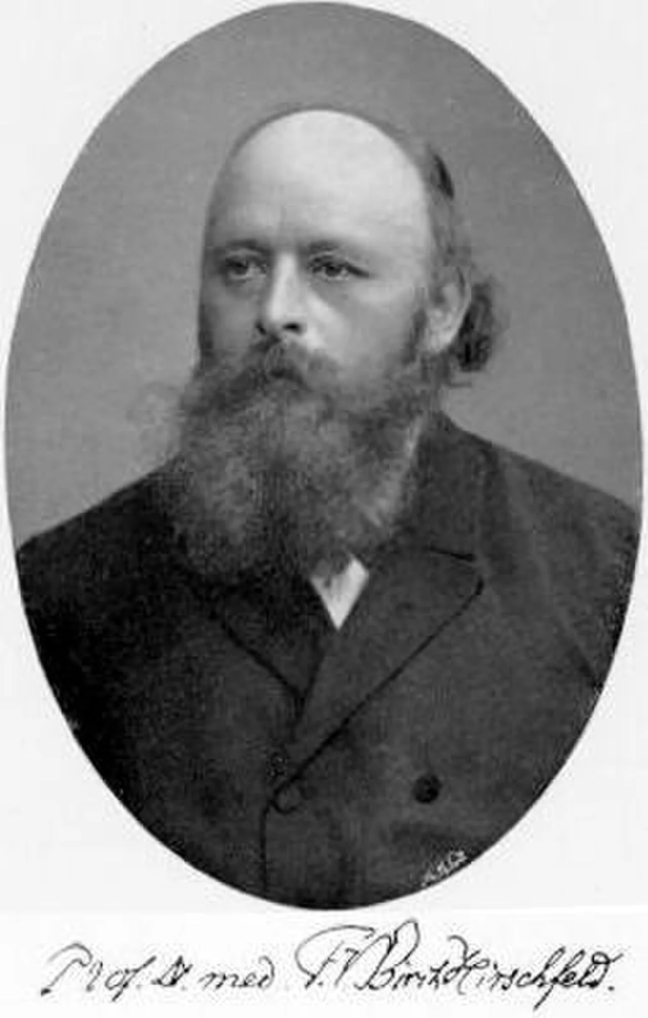 Porträt von Felix Victor Birch-Hirschfeld (1842–1899) – Gedenkseite