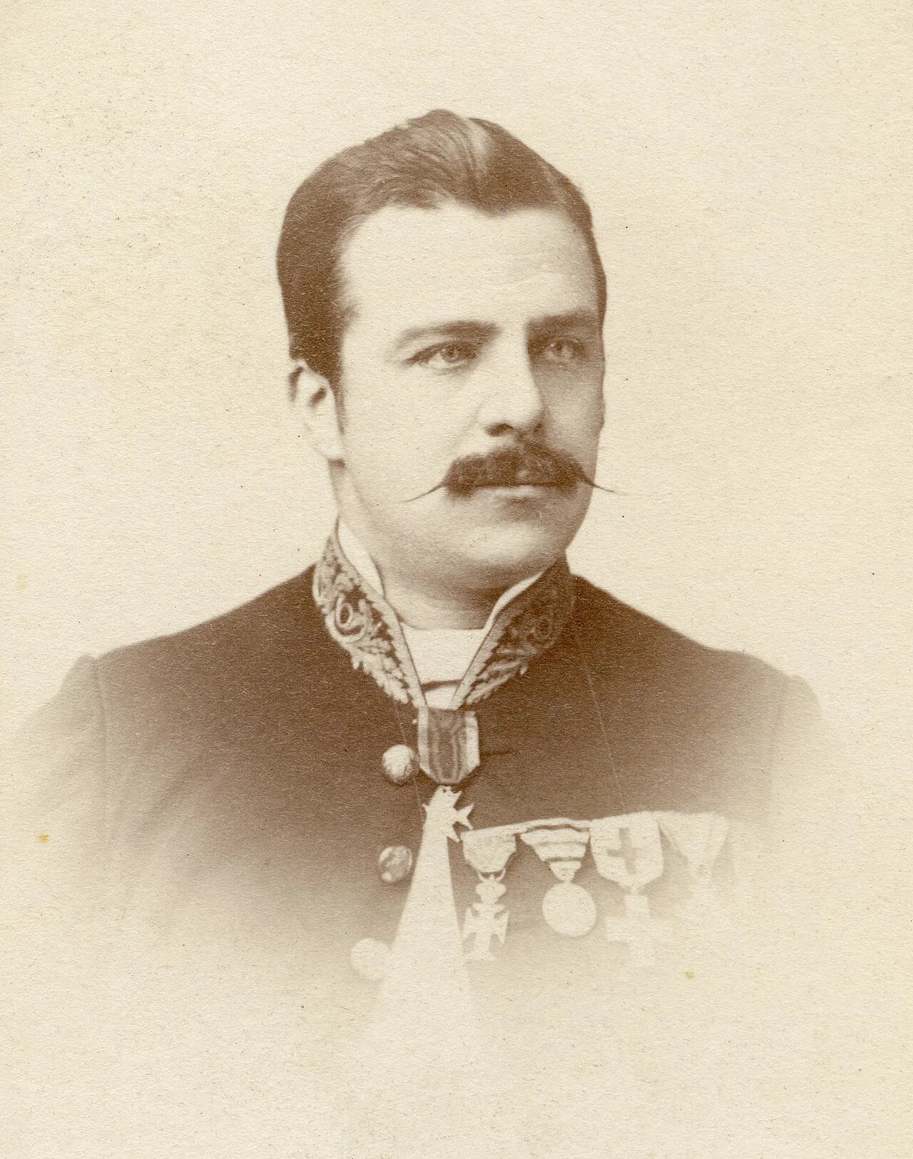 Porträt von Armand Thielens (1833–1878) – Gedenkseite