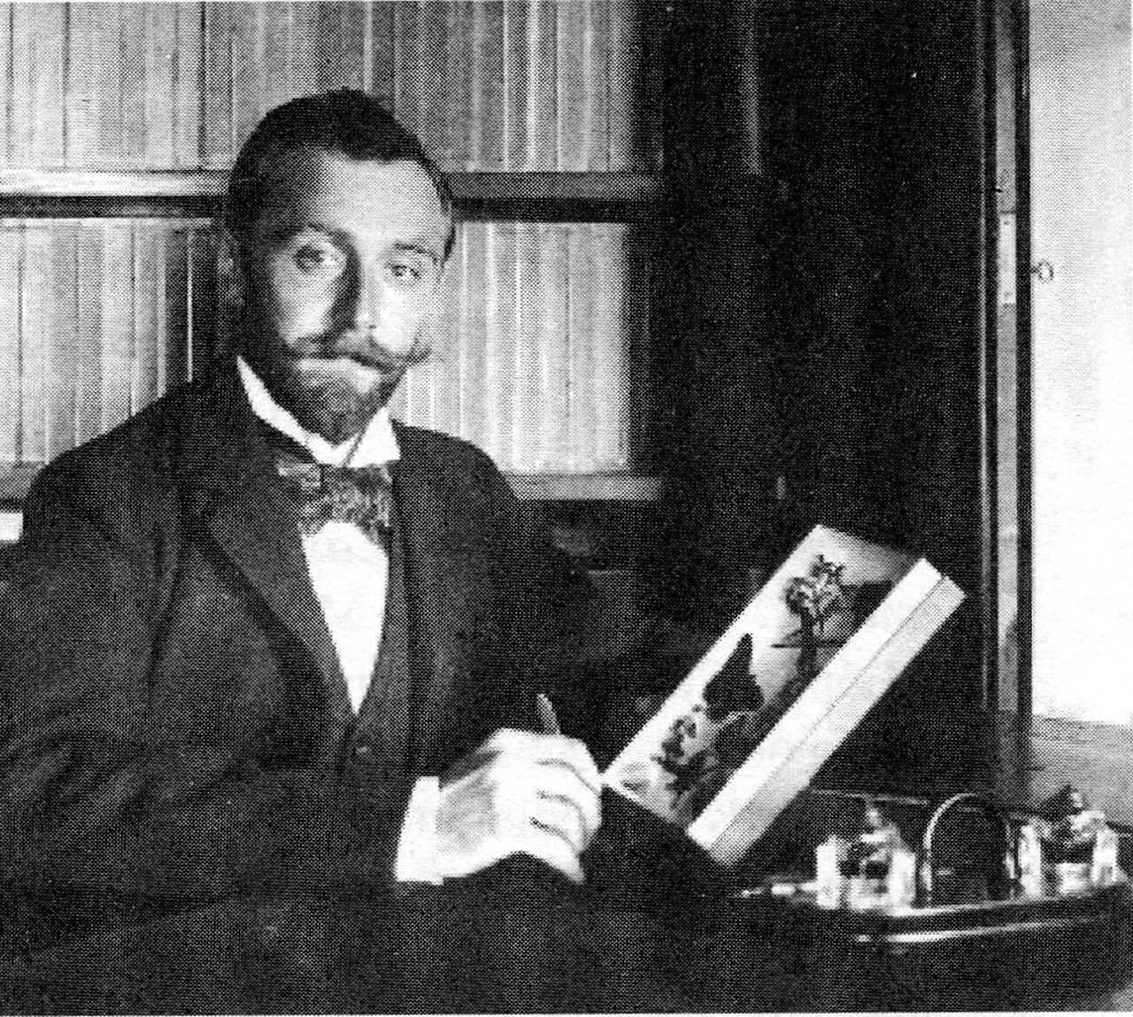 Porträt von Carlos Bruch (1869–1943) – Gedenkseite