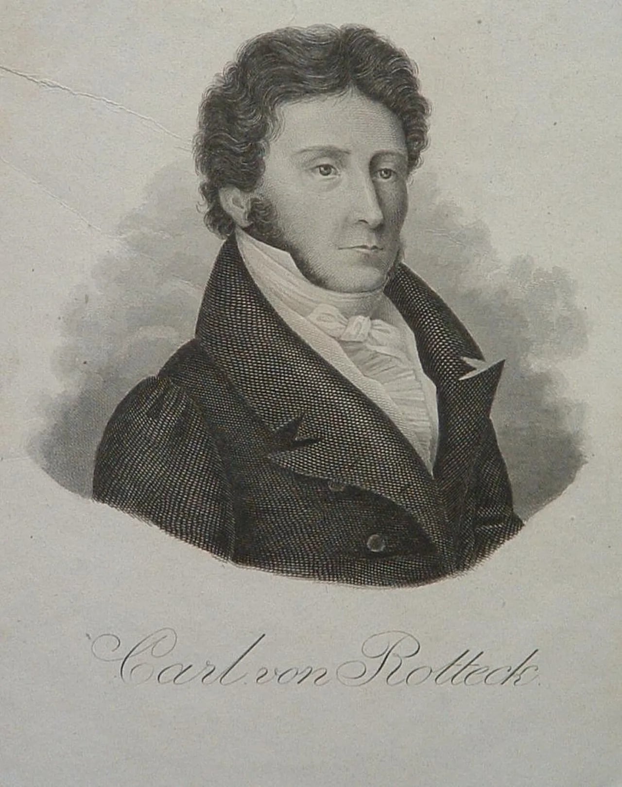 Portrait of Karl von Rotteck (1775–1840) – memorial page