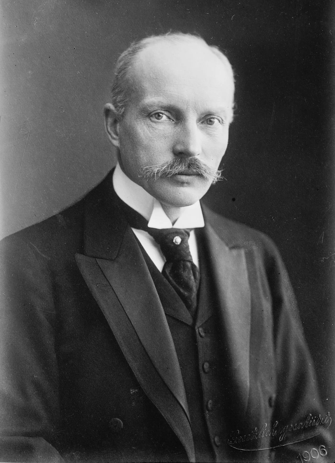 Porträt von Heinrich von Tschirschky (1858–1916) – Gedenkseite