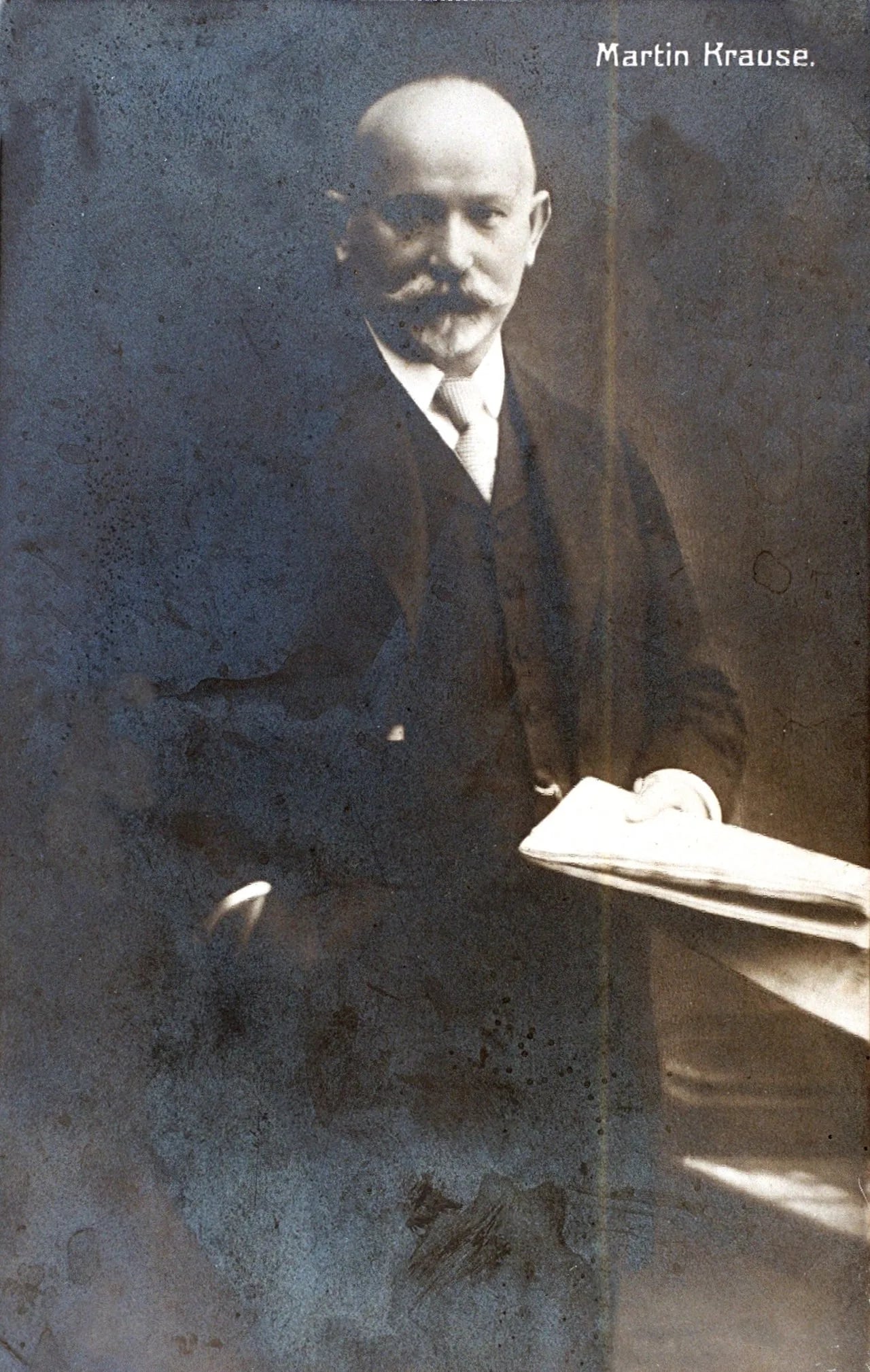 Porträt von Martin Krause (1853–1918) – Gedenkseite