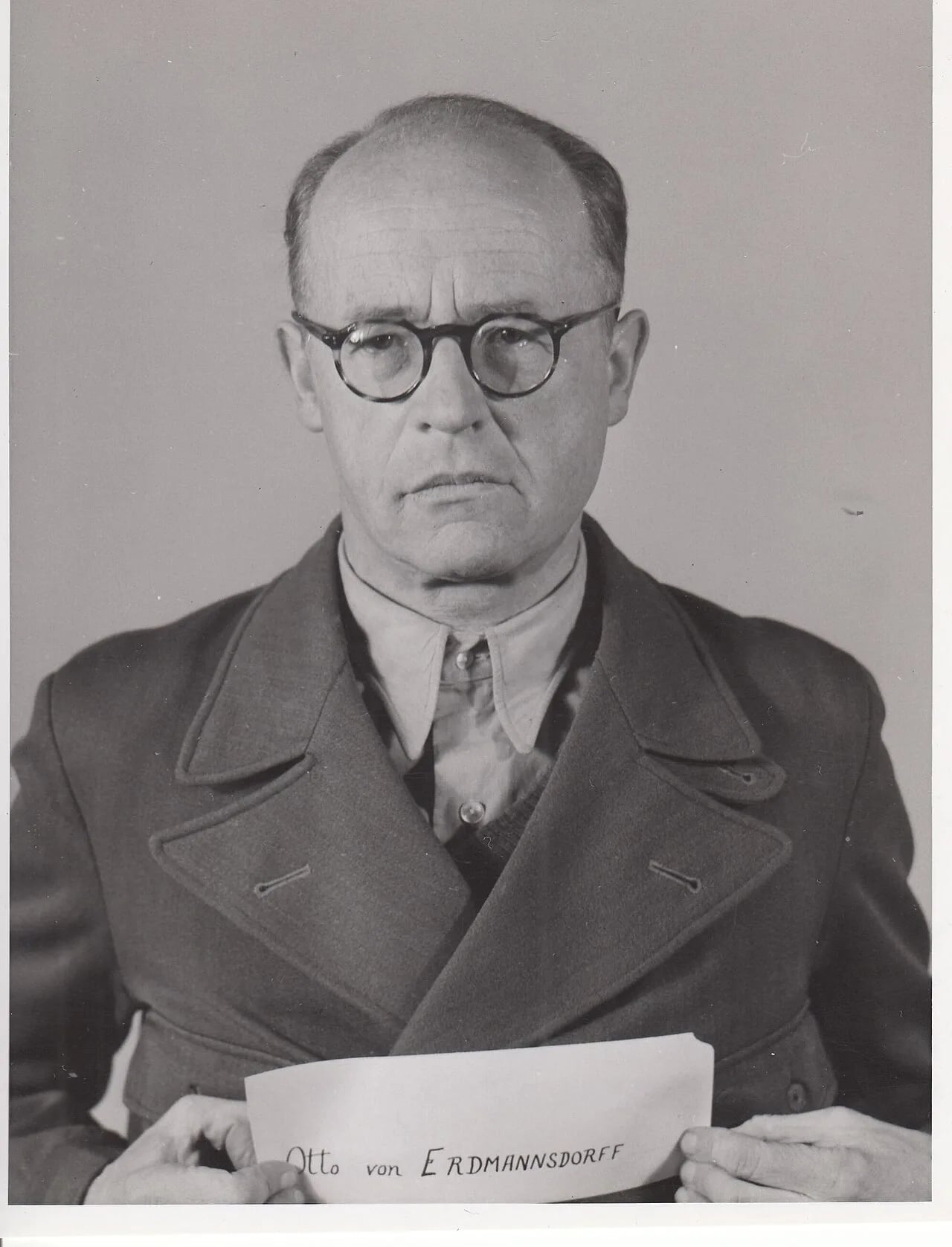 Portrait of Otto von Erdmannsdorff (1888–1978) – memorial page