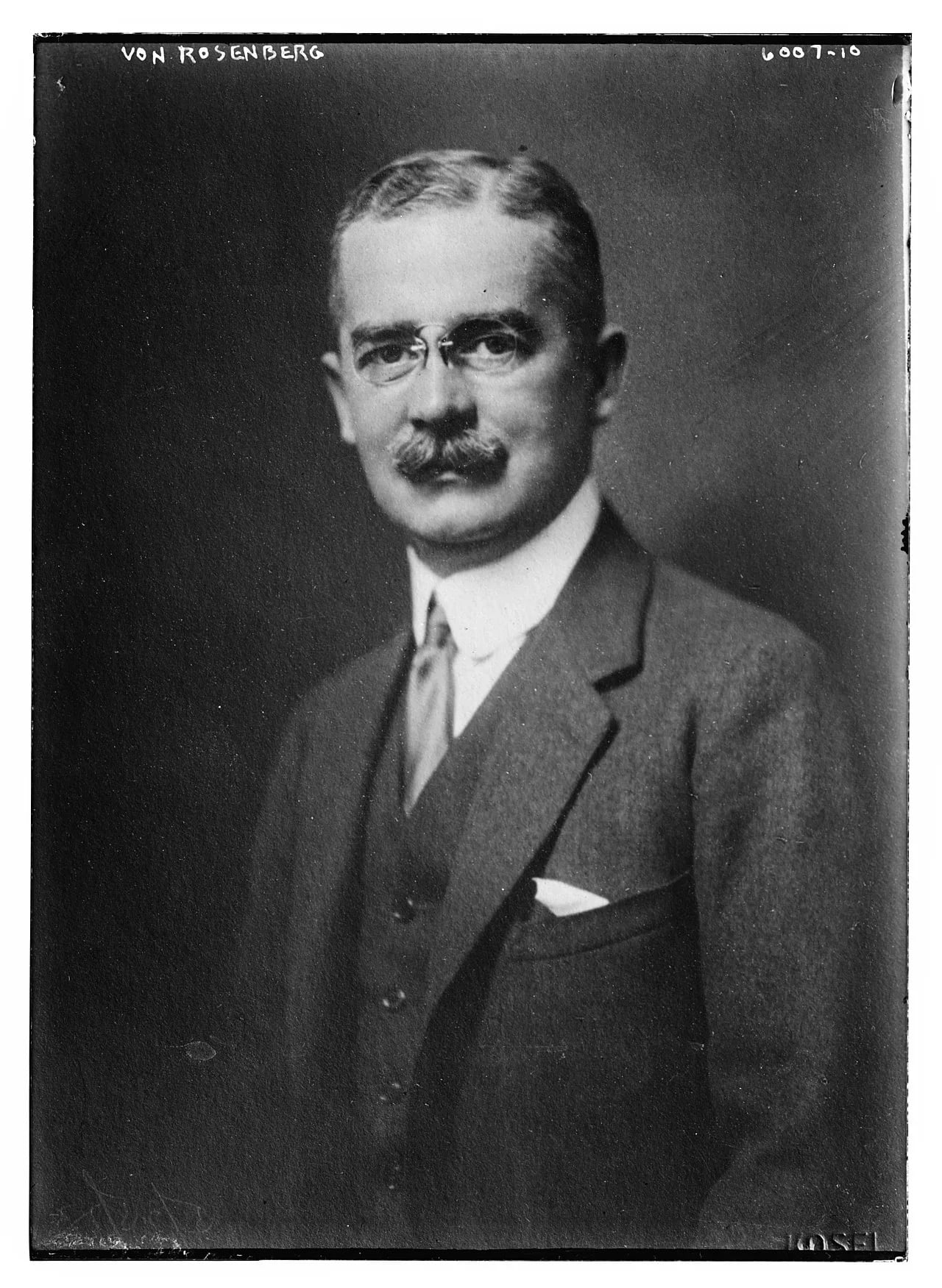 Porträt von Frederic von Rosenberg (1874–1937) – Gedenkseite
