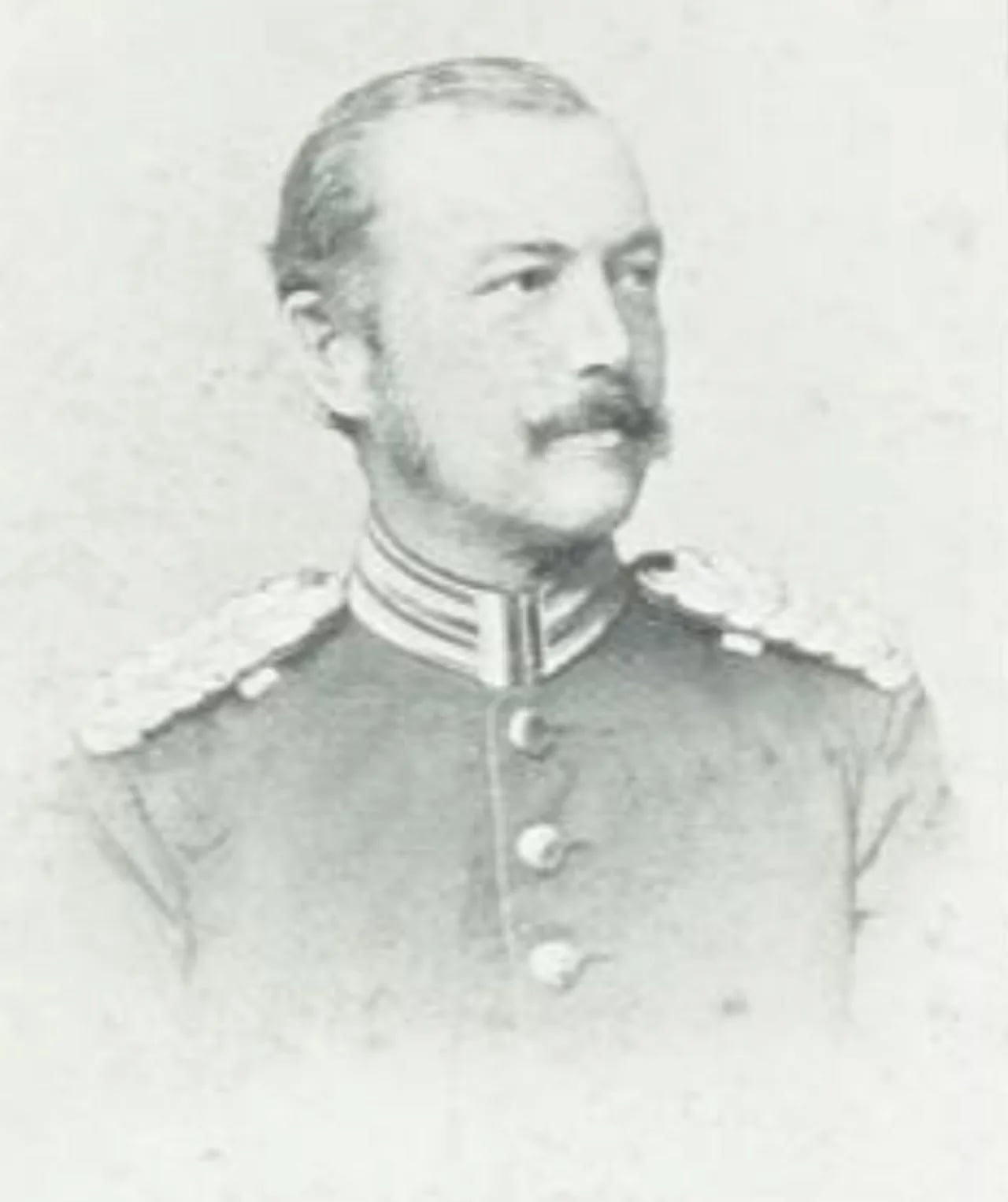 Porträt von Alexander Konstantin Graf Vitzthum von Eckstädt (1846–1916) – Gedenkseite