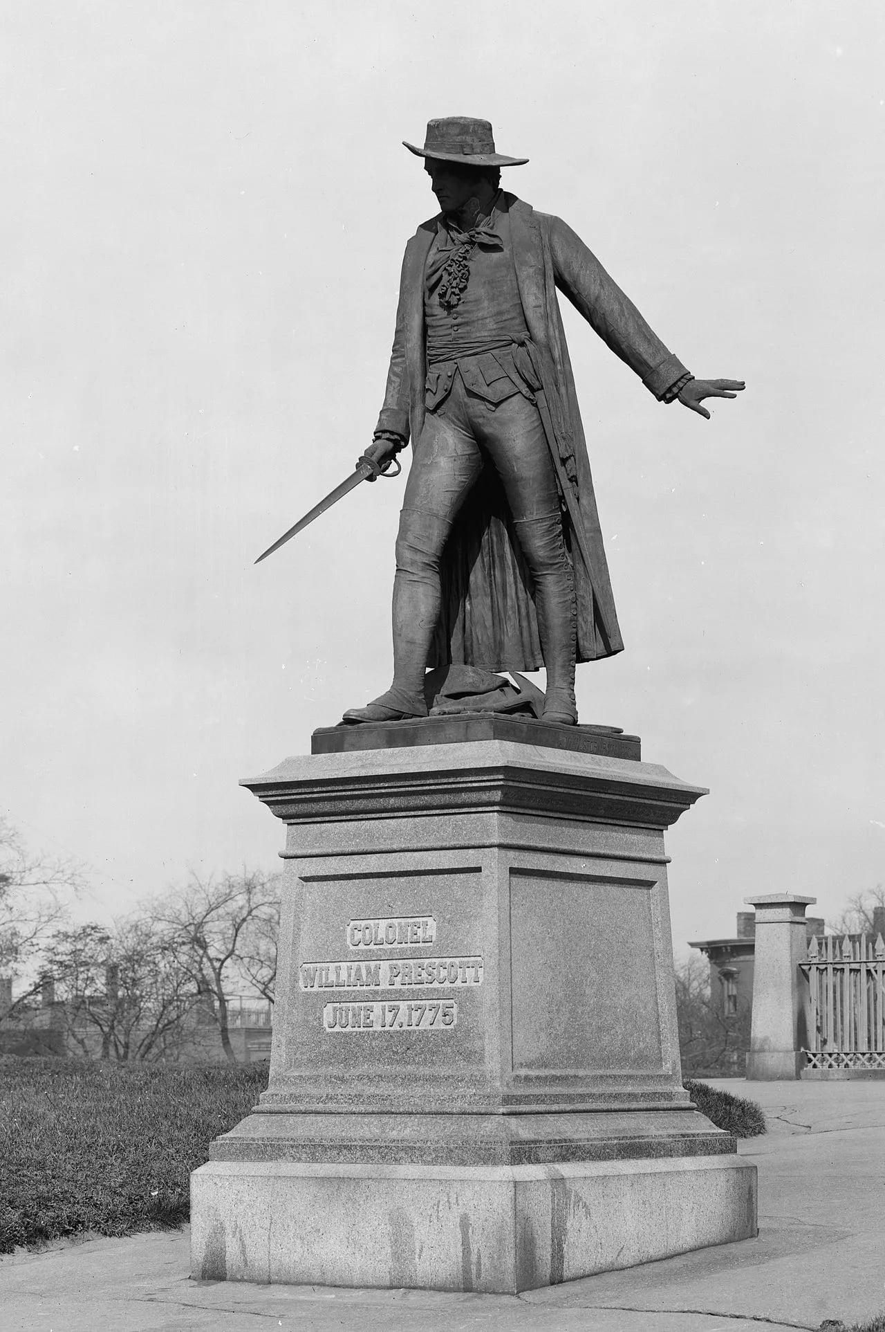 Portrait of William Prescott (1726–1795) – memorial page