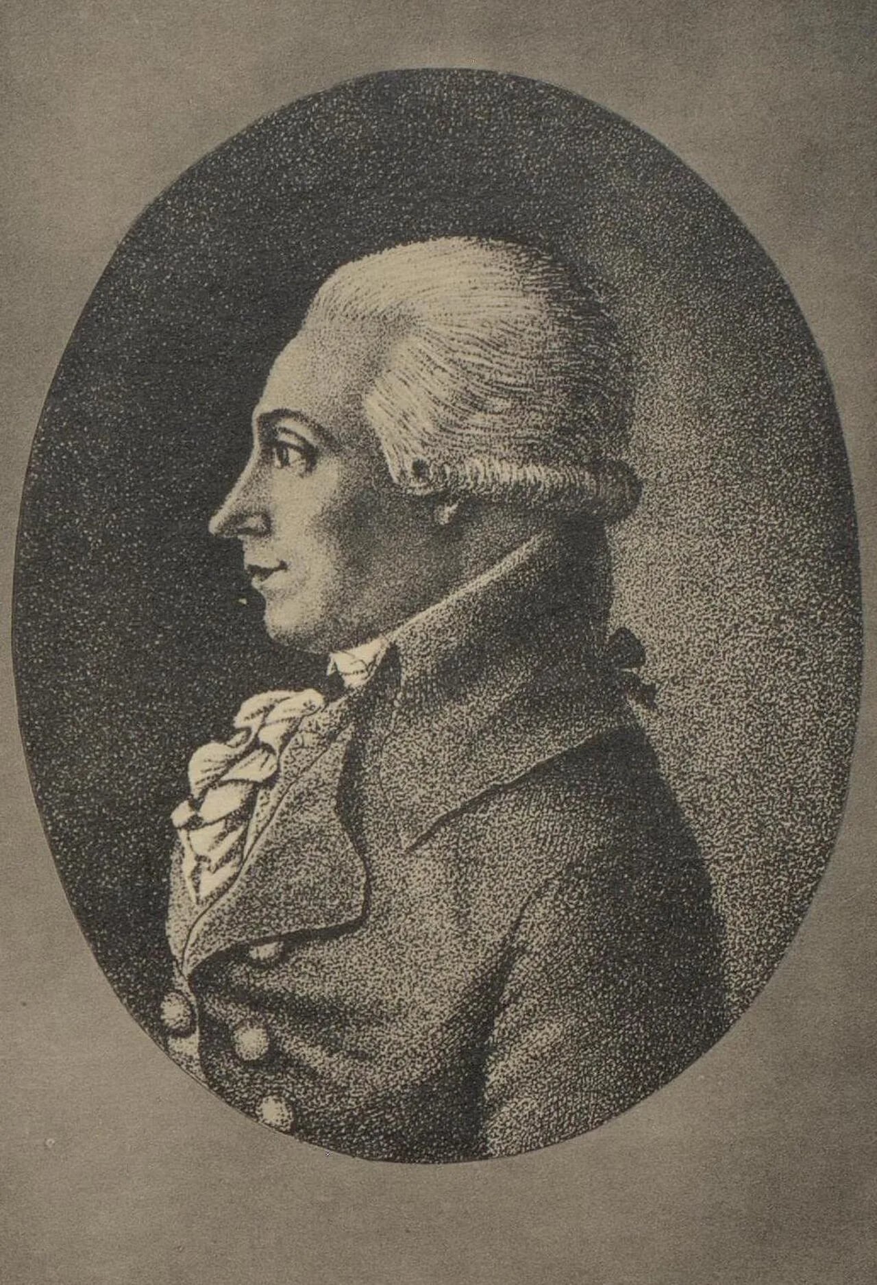 Porträt von Thomas Christian Tychsen (1758–1834) – Gedenkseite