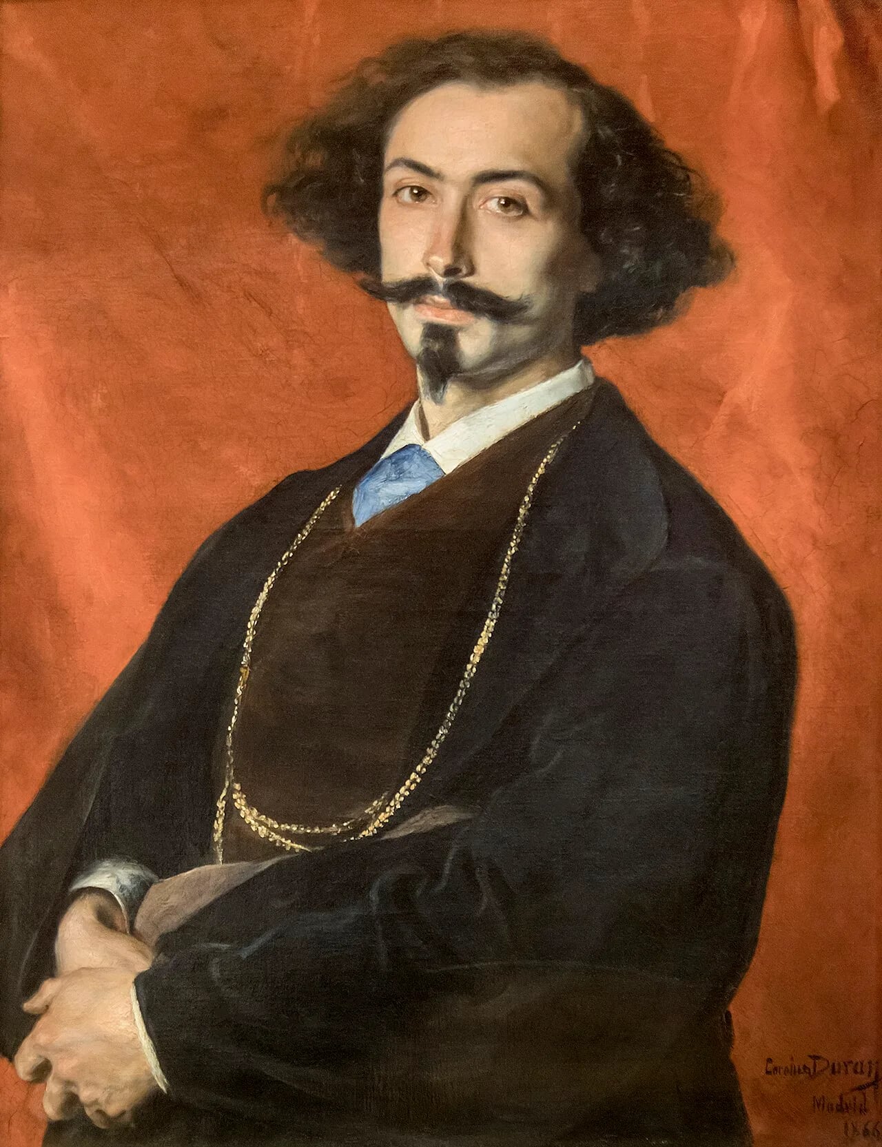 Porträt von Matías Moreno (1840–1906) – Gedenkseite