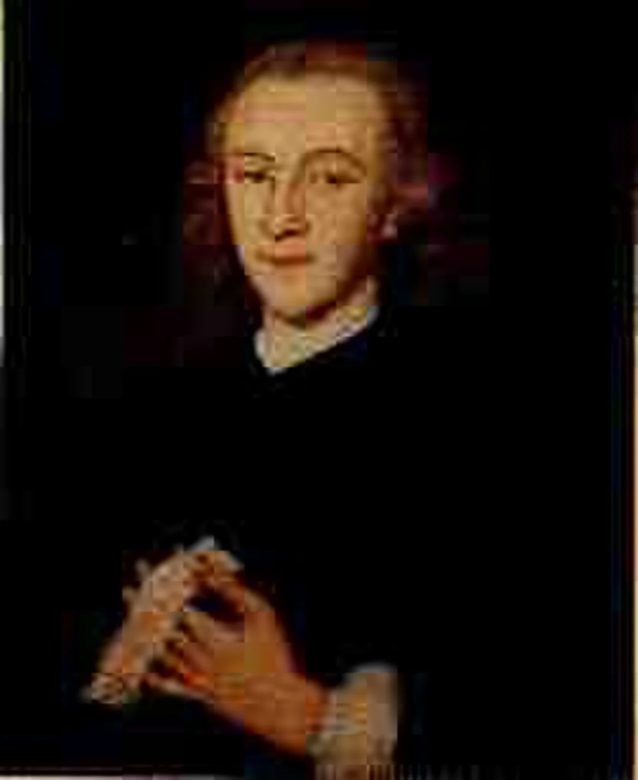 Porträt von Renatus von Zinzendorf (1727–1752) – Gedenkseite