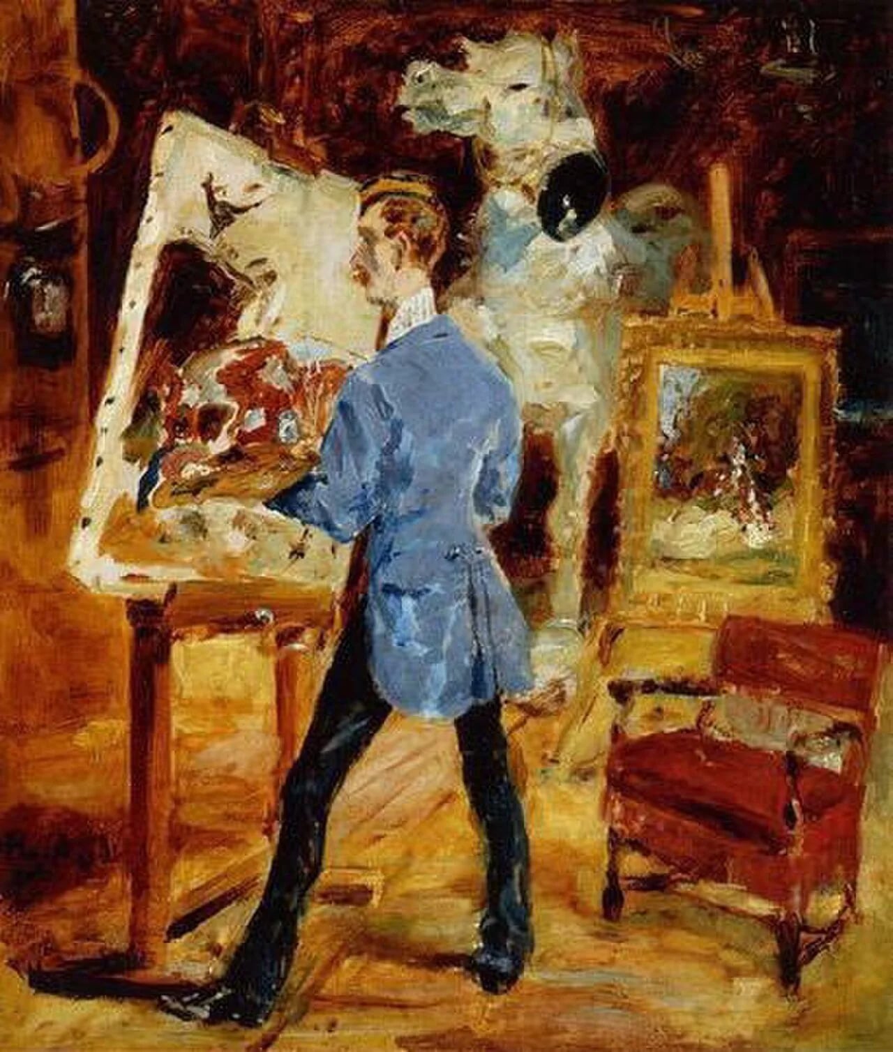 Portrait of René Princeteau (1843–1914) – memorial page