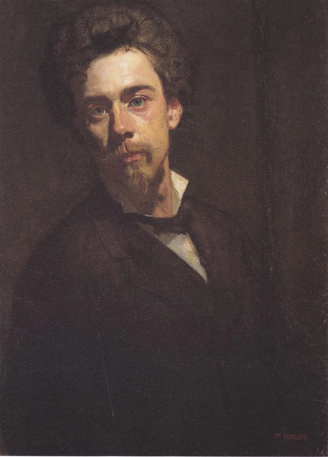 Porträt von Ferdinand Hodler (1853–1918) – Gedenkseite