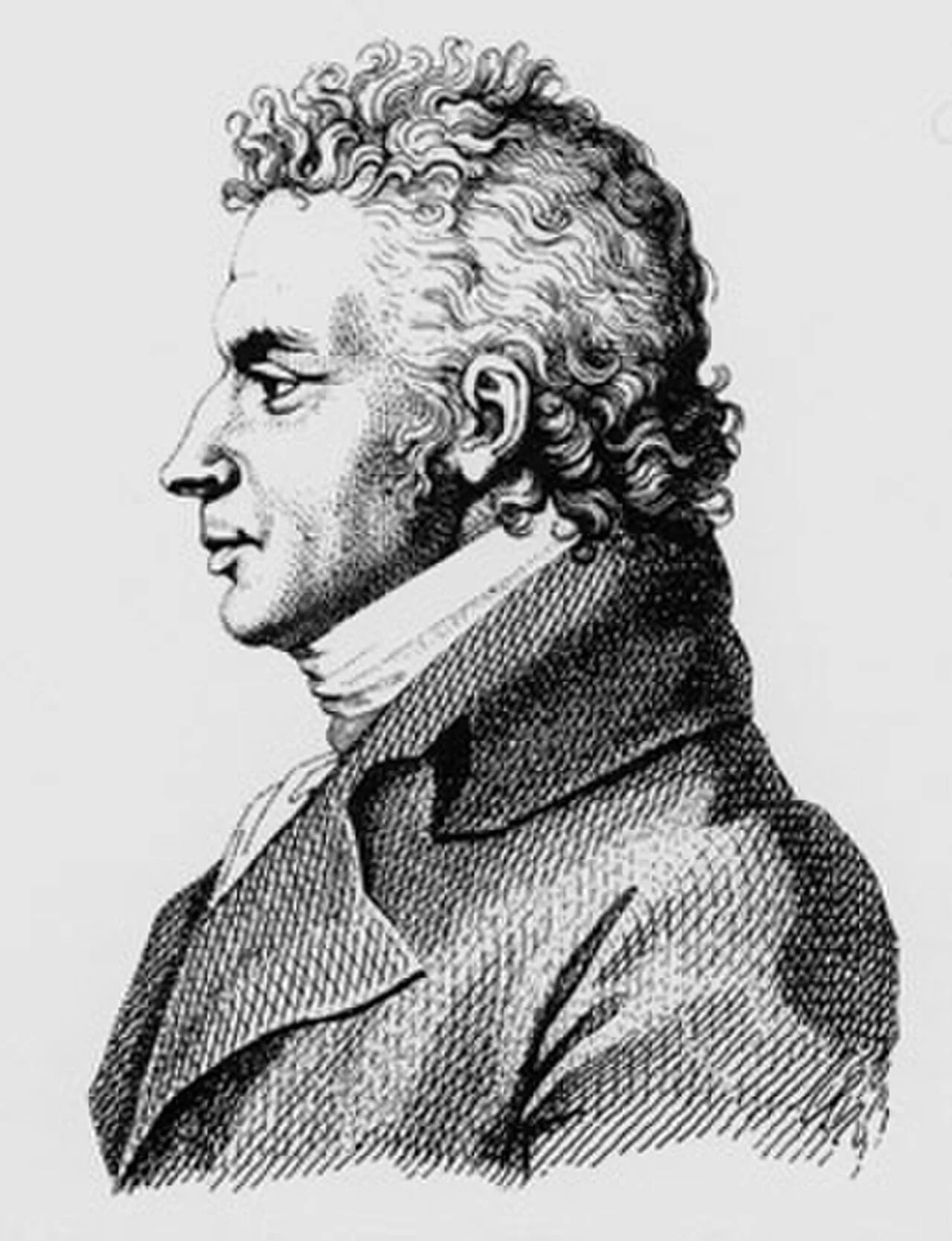 Porträt von Carl Ludwig Fernow (1763–1808) – Gedenkseite
