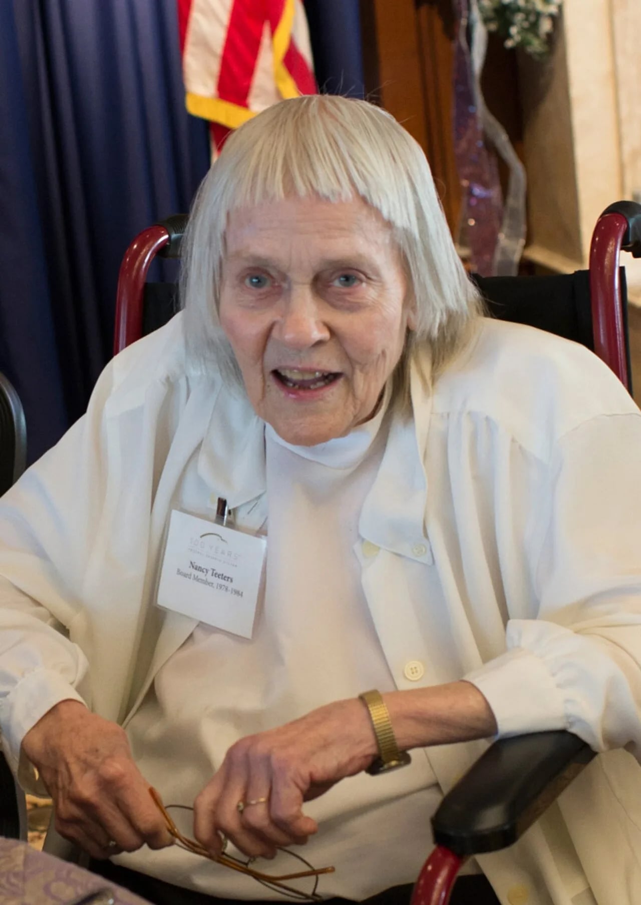 Portrait of Nancy Teeters (1930–2014) – memorial page