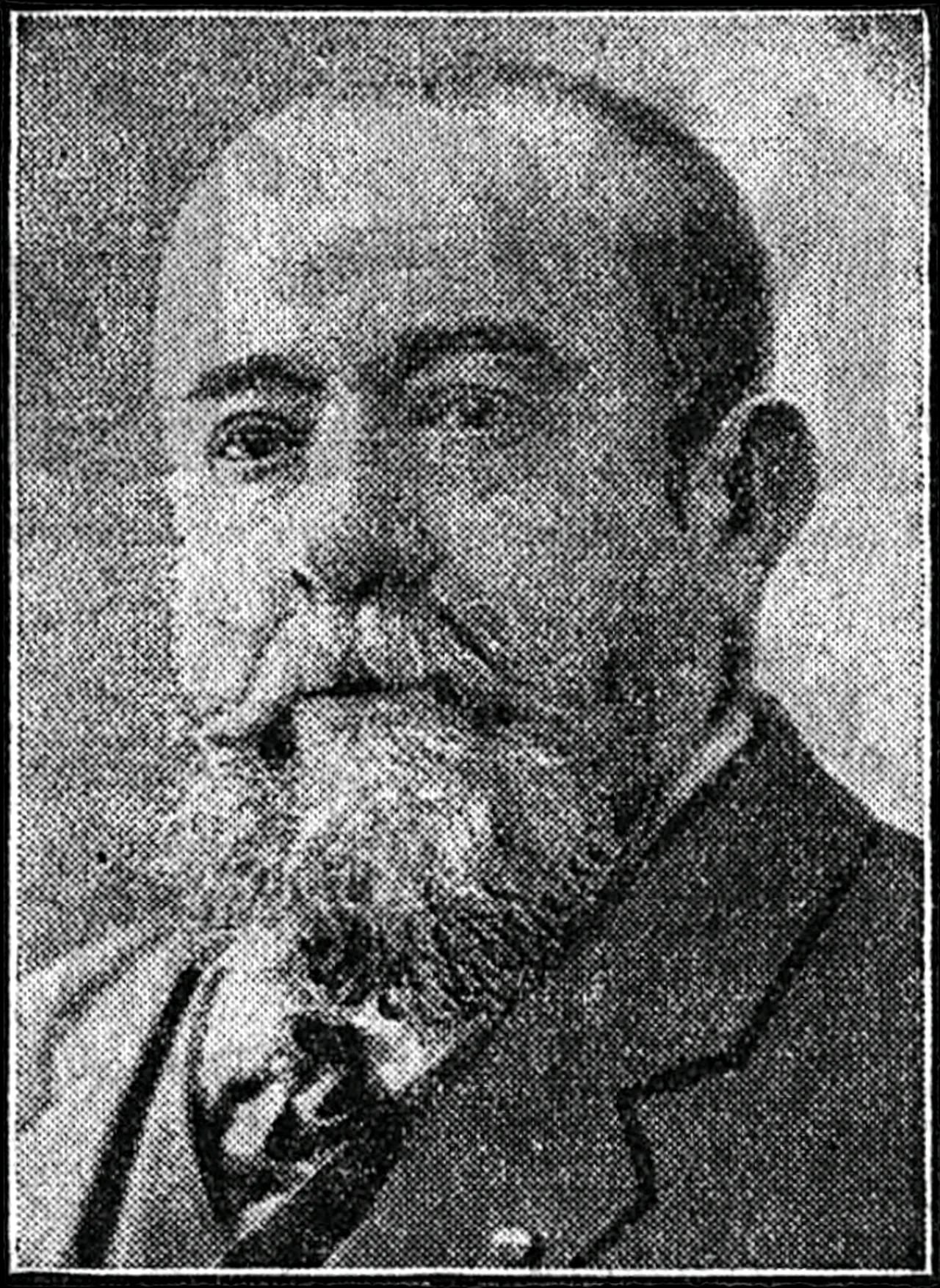Porträt von Karl Cartier (1855–1925) – Gedenkseite