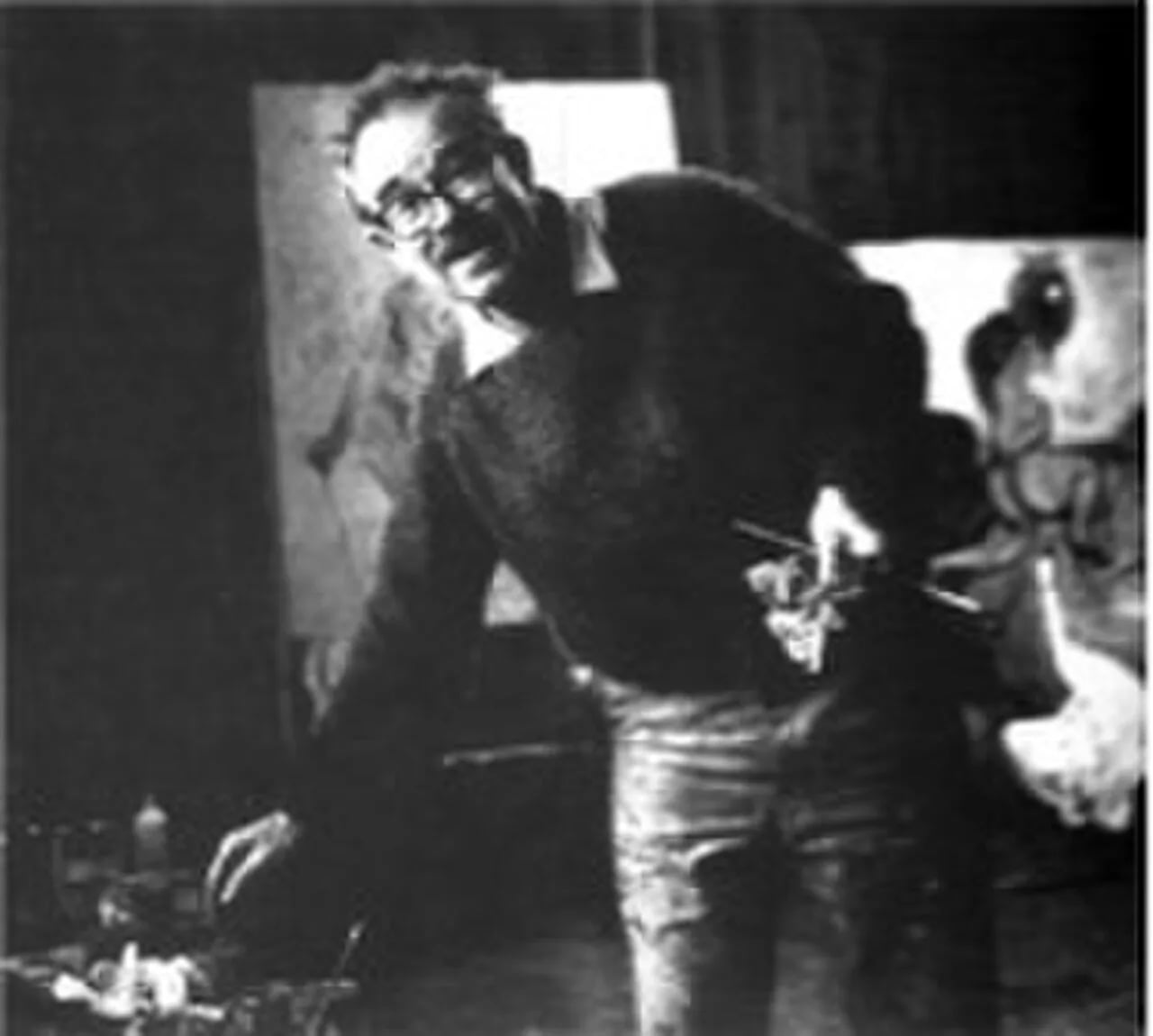 Portrait of Hassel Smith (1915–2007) – memorial page