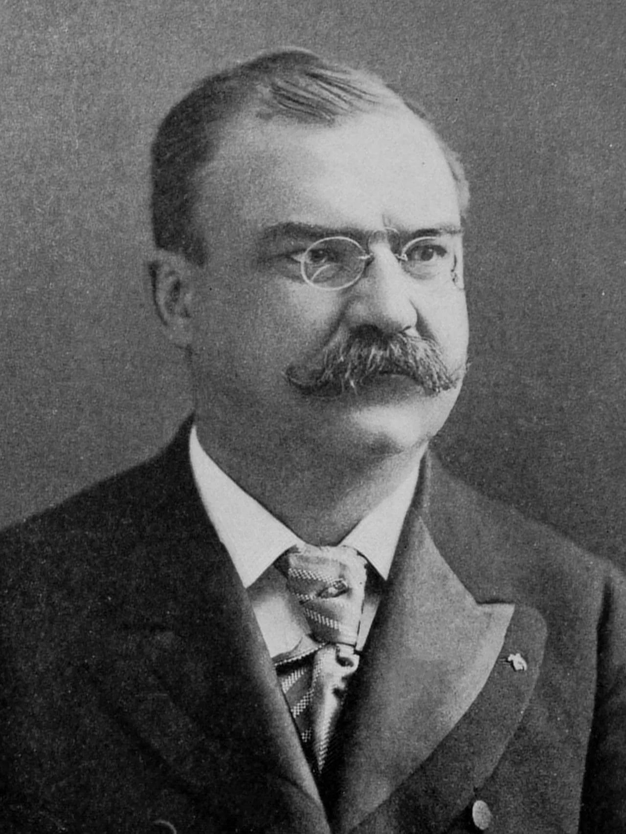 Porträt von Carl L. Nippert (1852–1904) – Gedenkseite