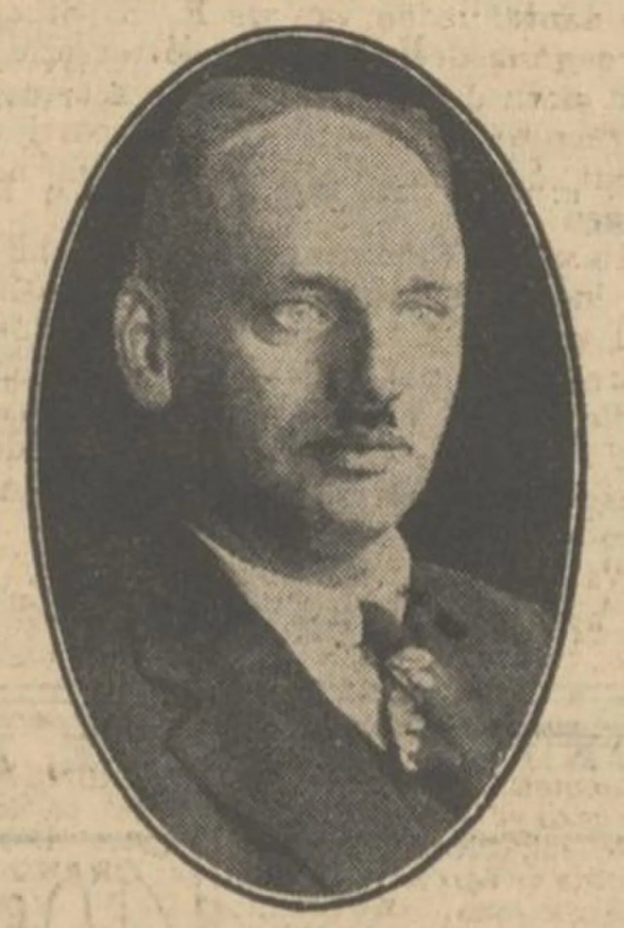 Porträt von Bertus van der Houven (1883–1963) – Gedenkseite