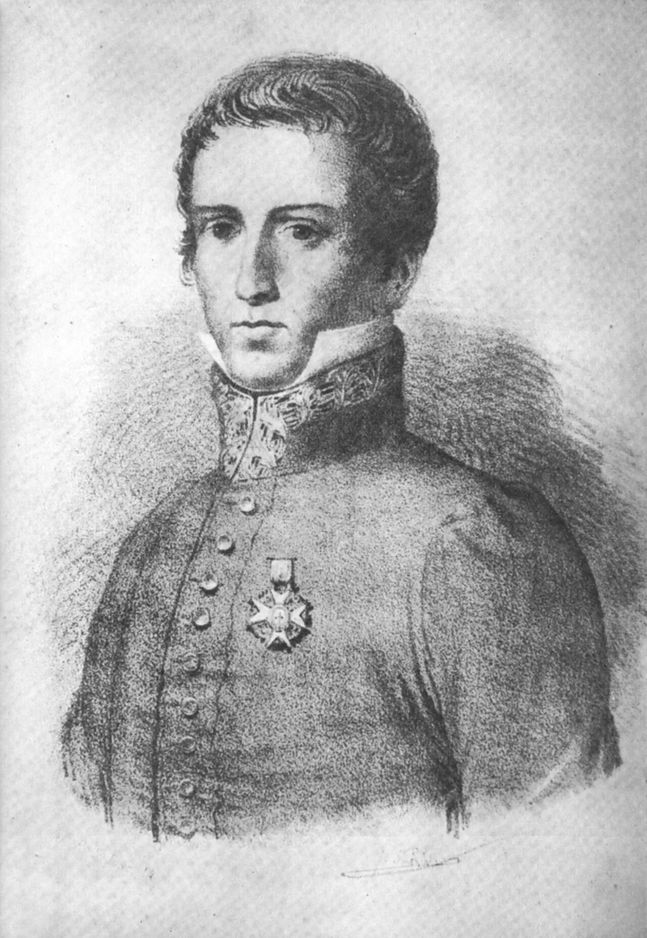 Porträt von José Manso Ginabreda y Solá (1785–1863) – Gedenkseite