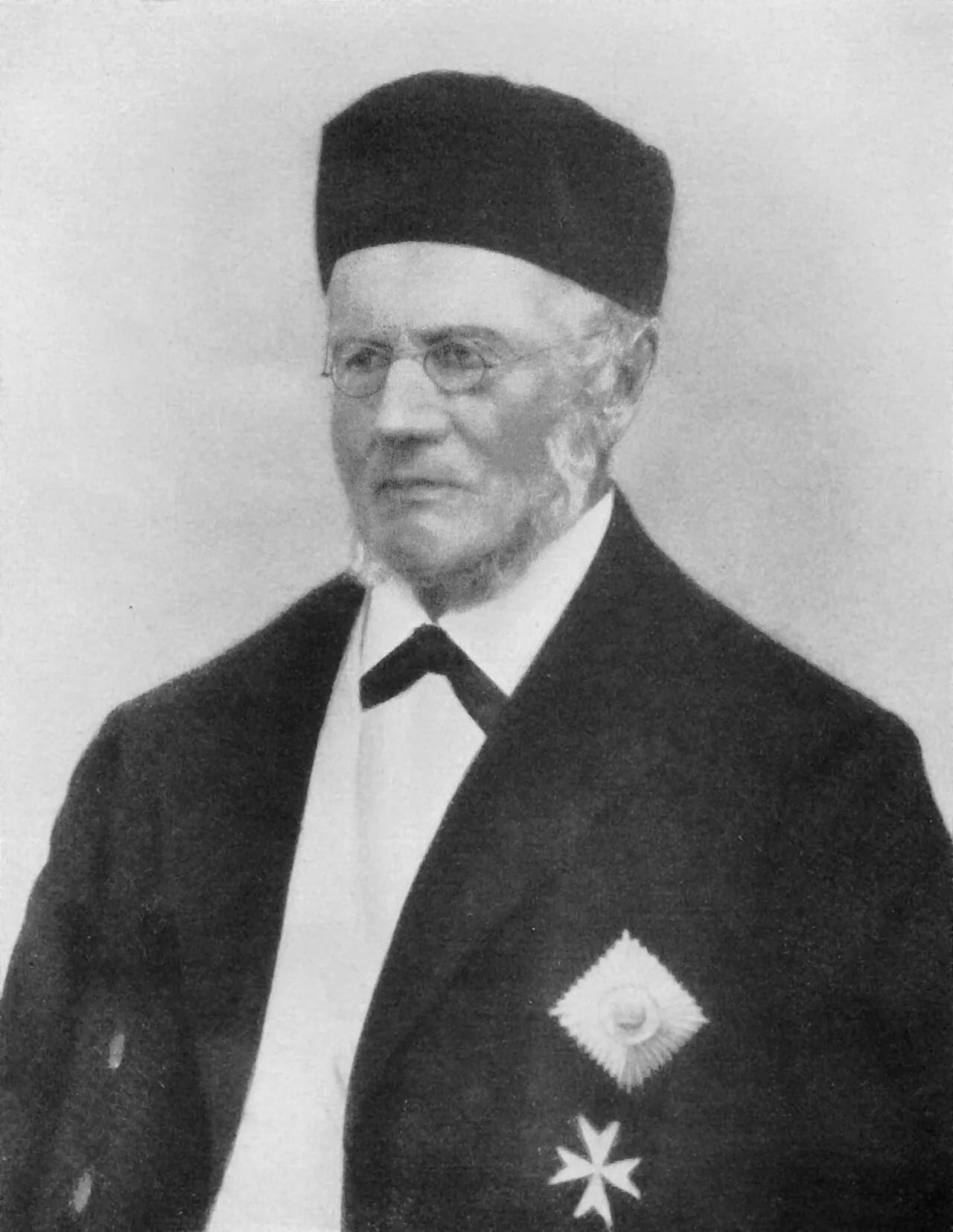 Porträt von Gustav von Saltzwedel (1808–1897) – Gedenkseite