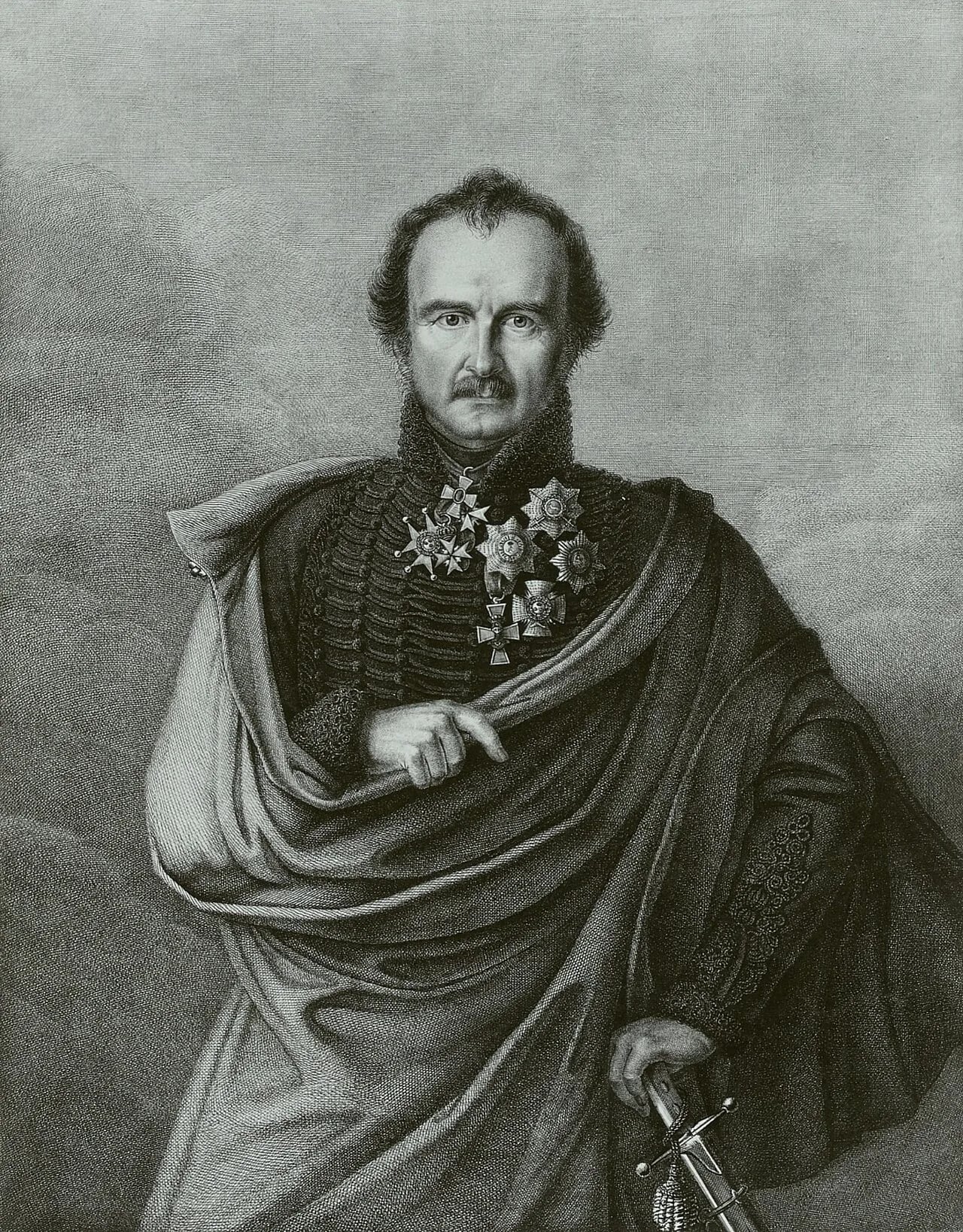 Portrait of Wilhelm von Dörnberg (1768–1850) – memorial page