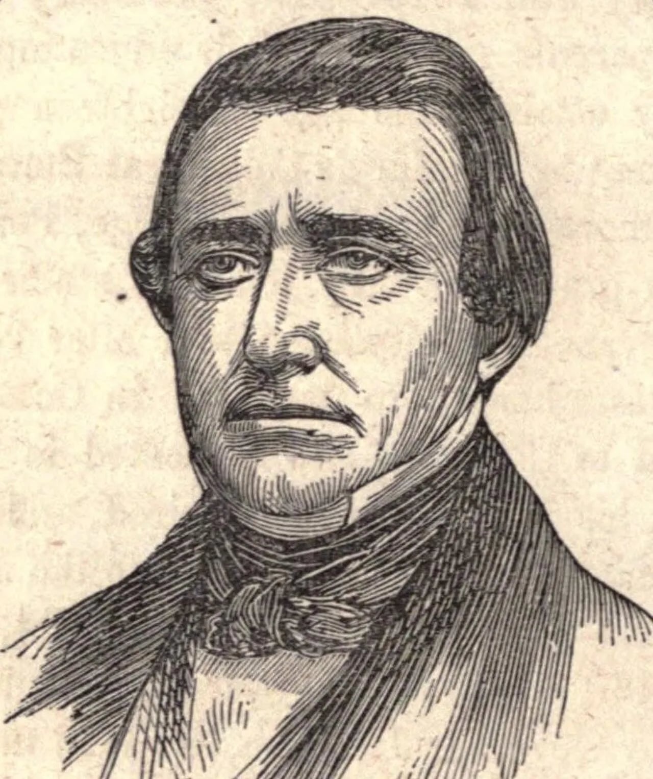 Porträt von Richard Brodhead (1811–1863) – Gedenkseite