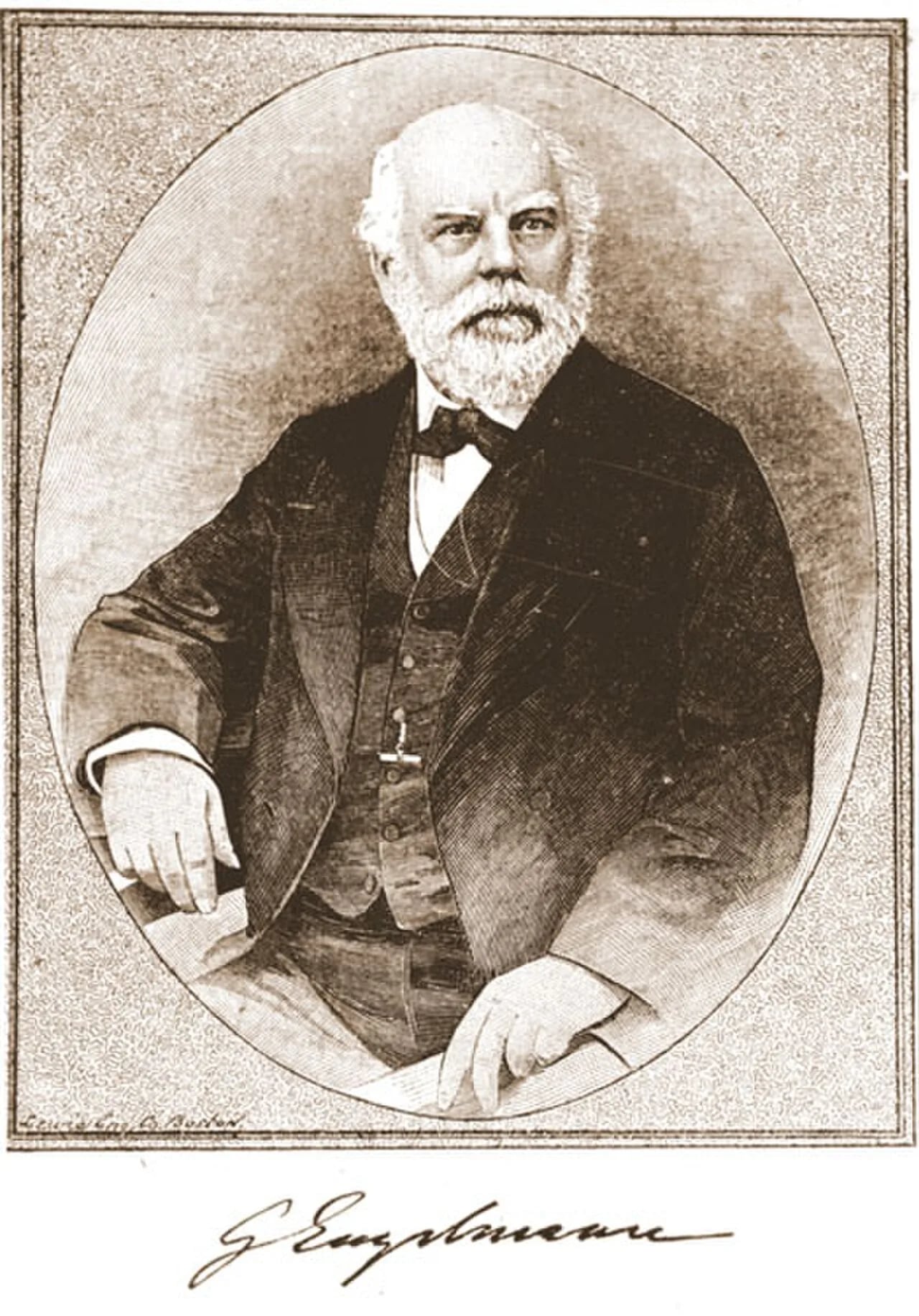 Portrait of George Engelmann (1809–1884) – memorial page