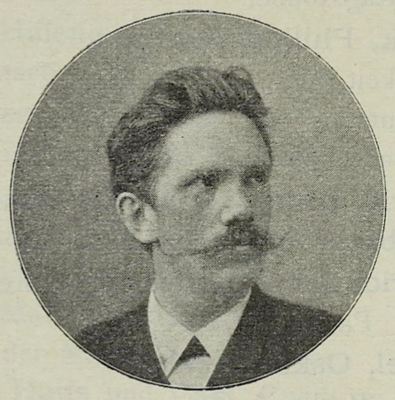 Porträt von Richard Friese (1854–1918) – Gedenkseite