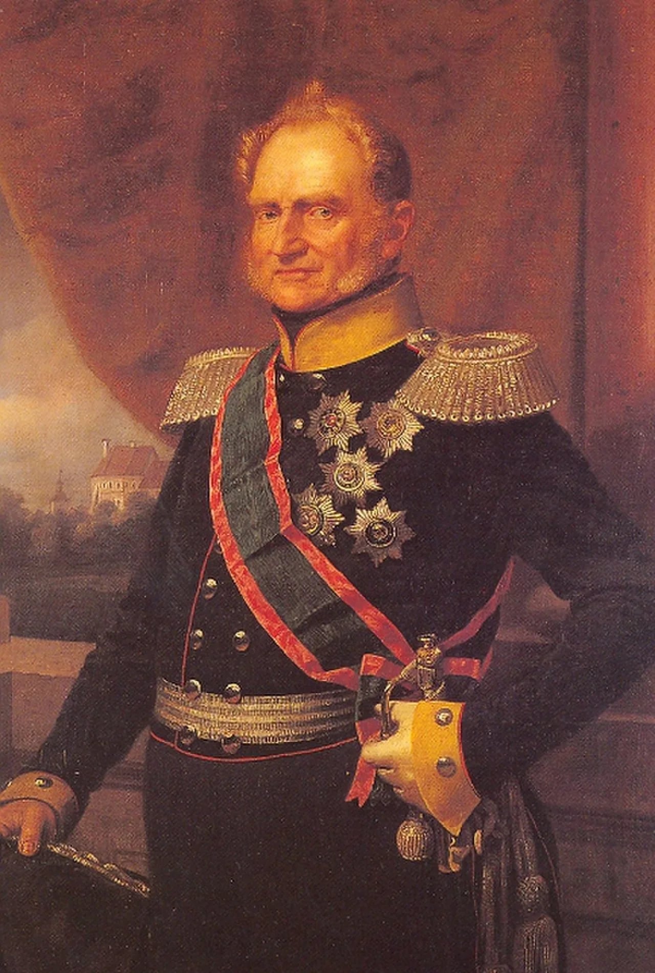 Porträt von Heinrich von Anhalt-Köthen (1778–1847) – Gedenkseite