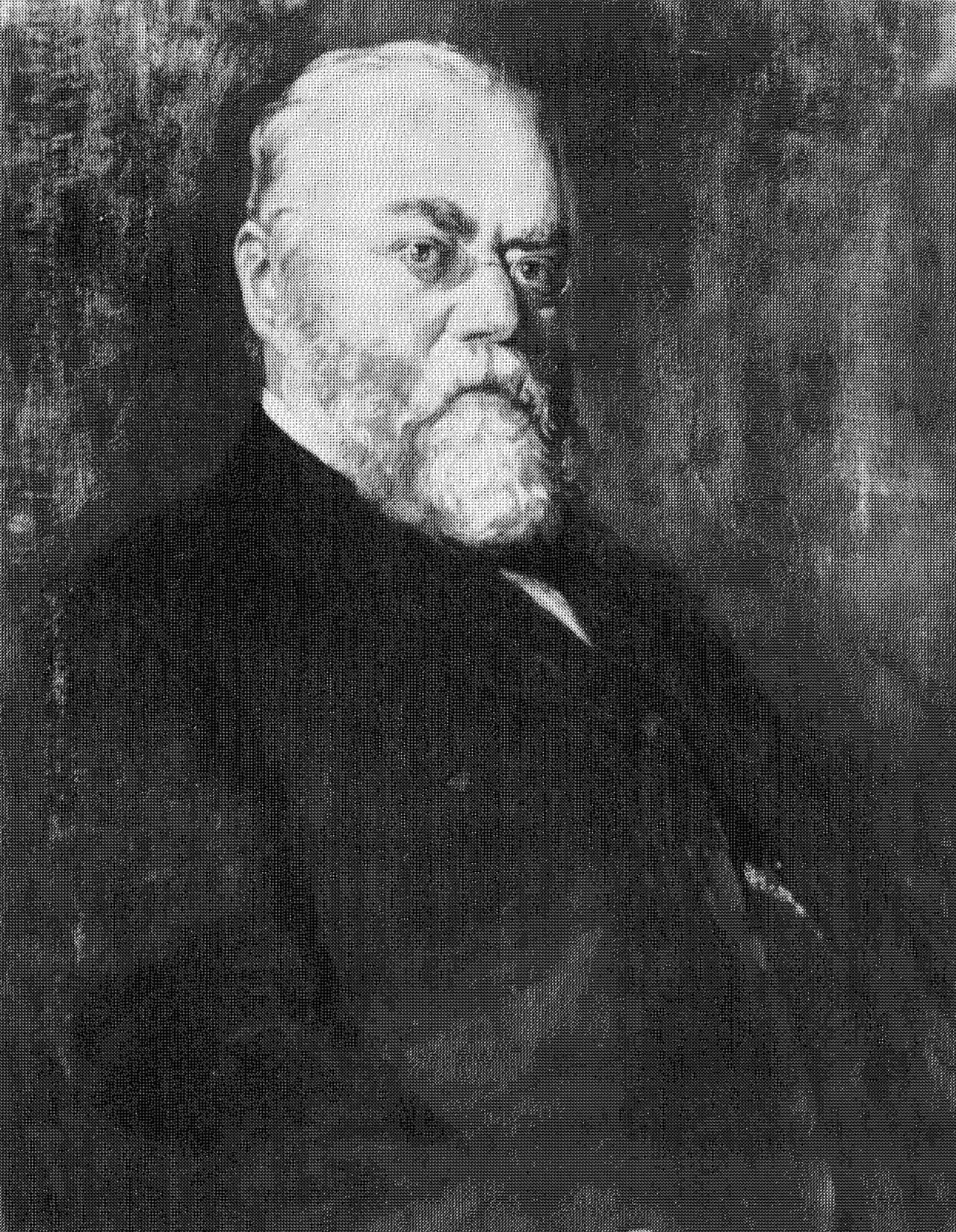 Portrait of Richard Hoche (1834–1906) – memorial page