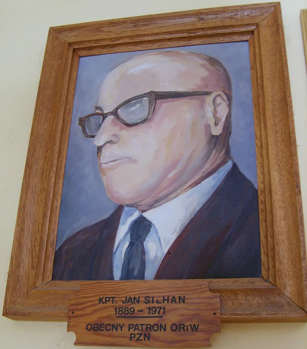 Portrait of Jan Silhan (1889–1971) – memorial page