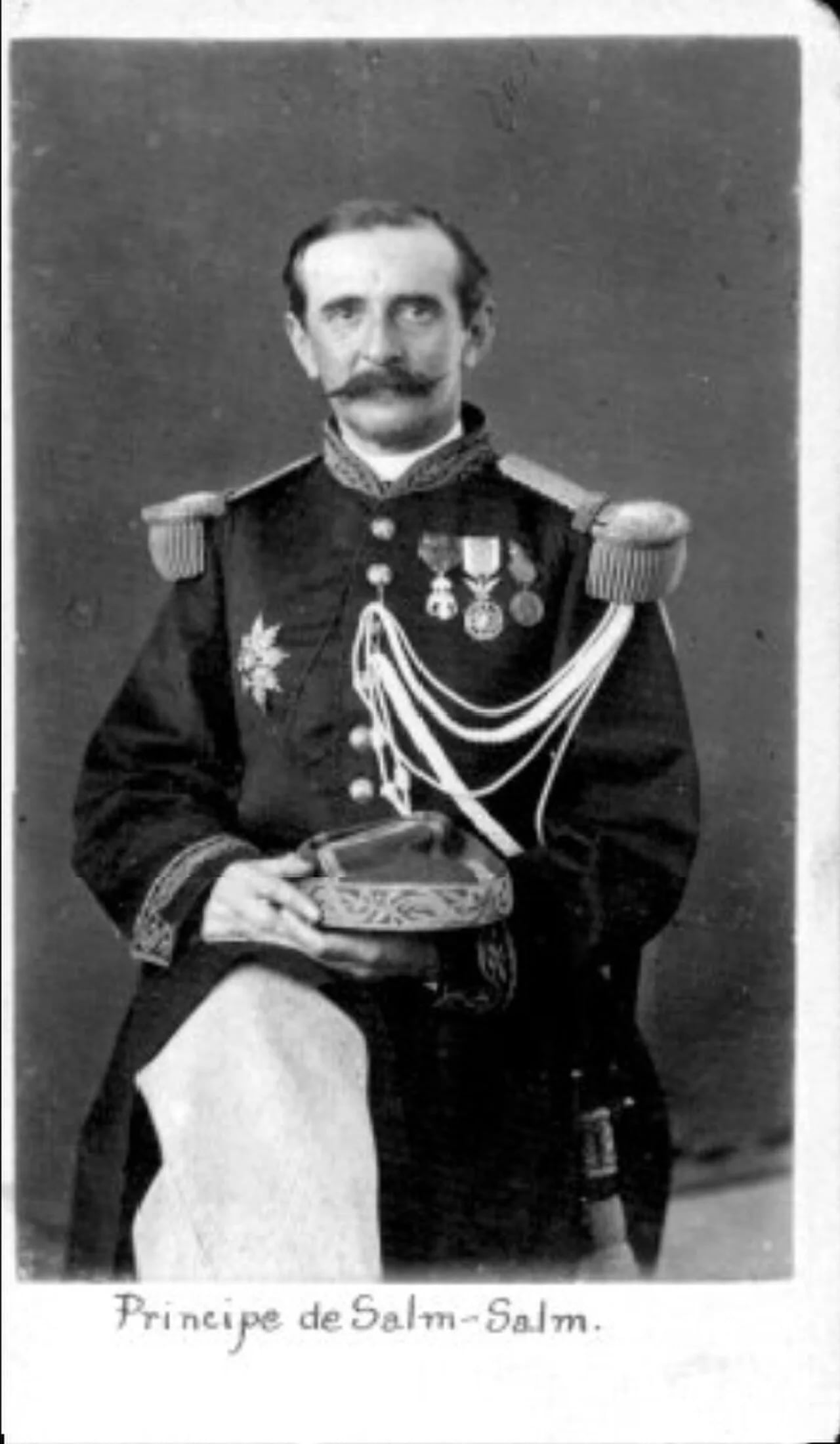 Porträt von Felix zu Salm-Salm (1828–1870) – Gedenkseite