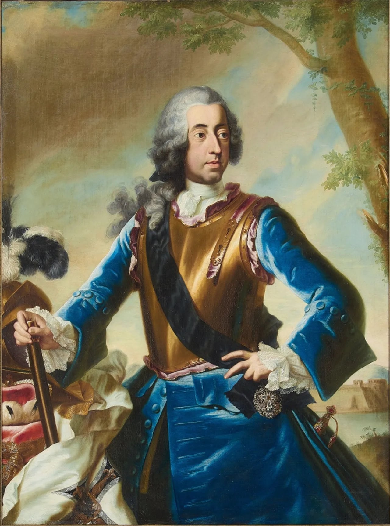 Porträt von Clemens August von Bayern (1700–1761) – Gedenkseite