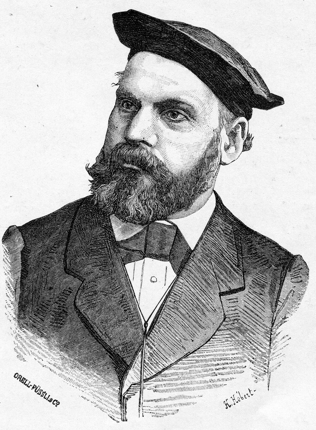 Porträt von Gustave Roux (1828–1885) – Gedenkseite