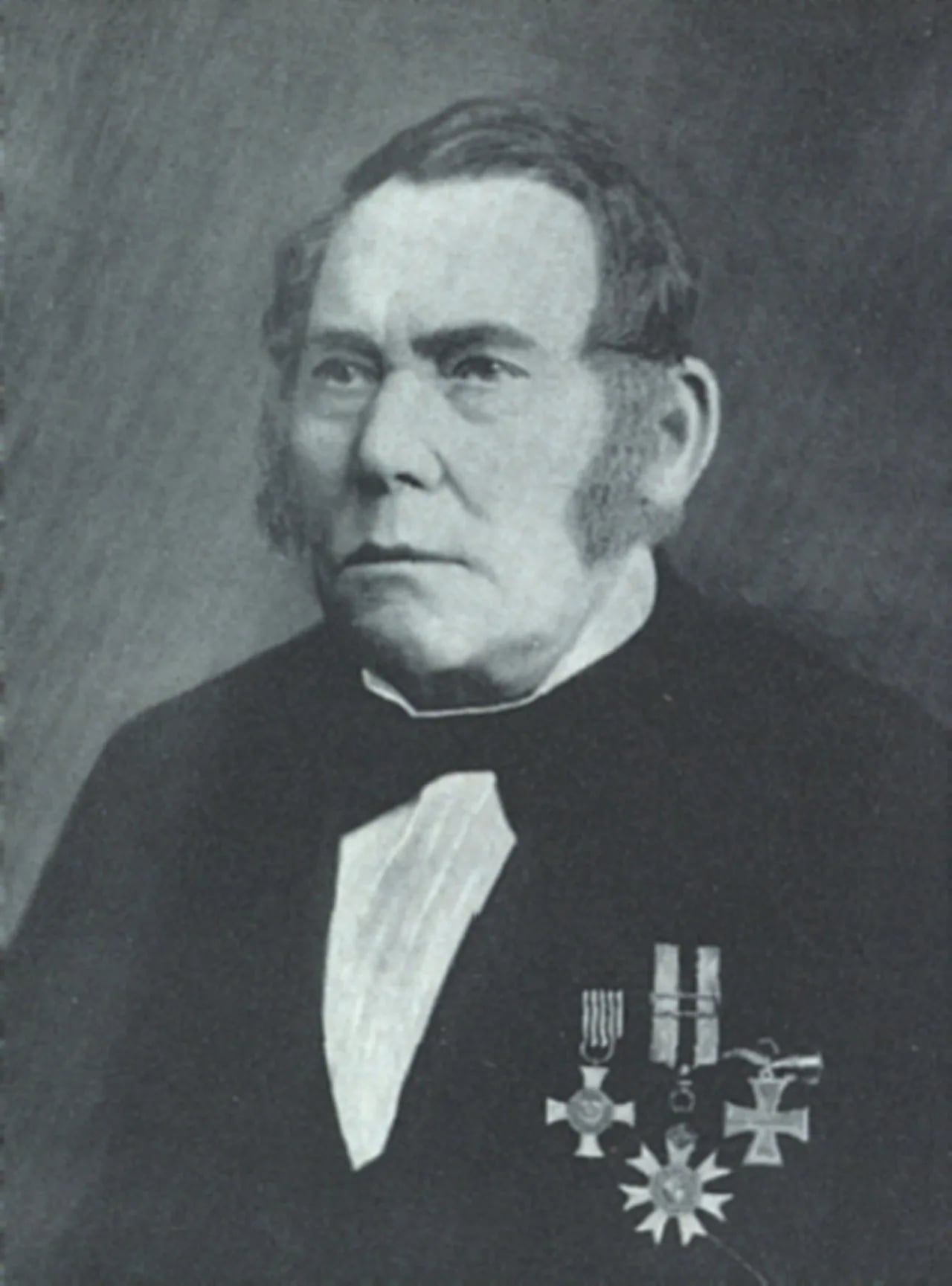Porträt von Rickmer Clasen Rickmers (1807–1886) – Gedenkseite