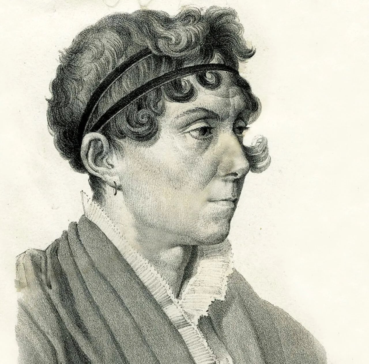 Porträt von Clémence Lortet (1772–1835) – Gedenkseite