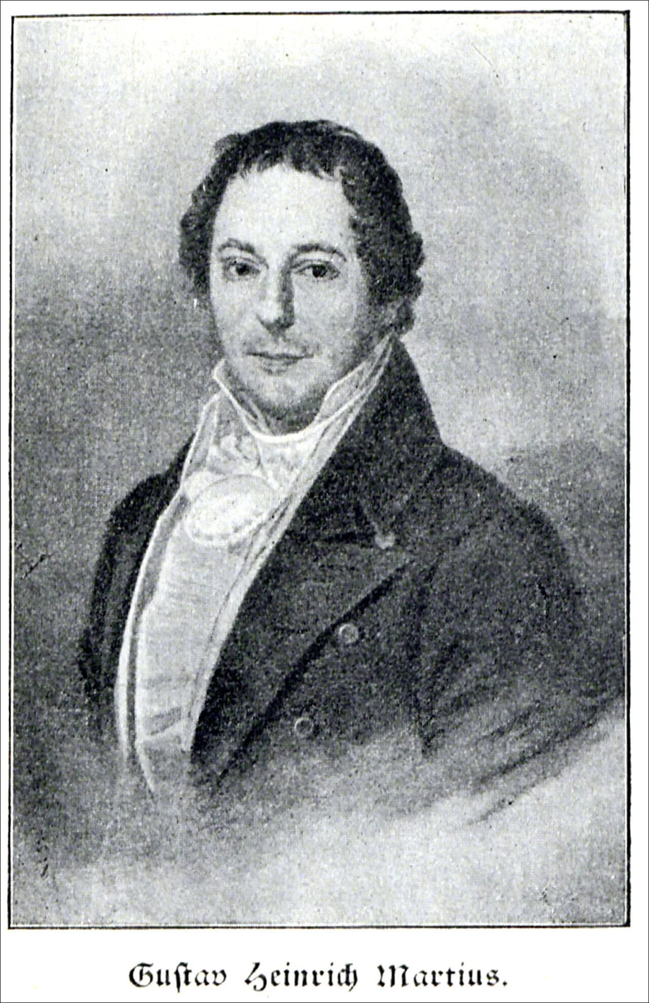 Porträt von Heinrich von Martius (1781–1831) – Gedenkseite