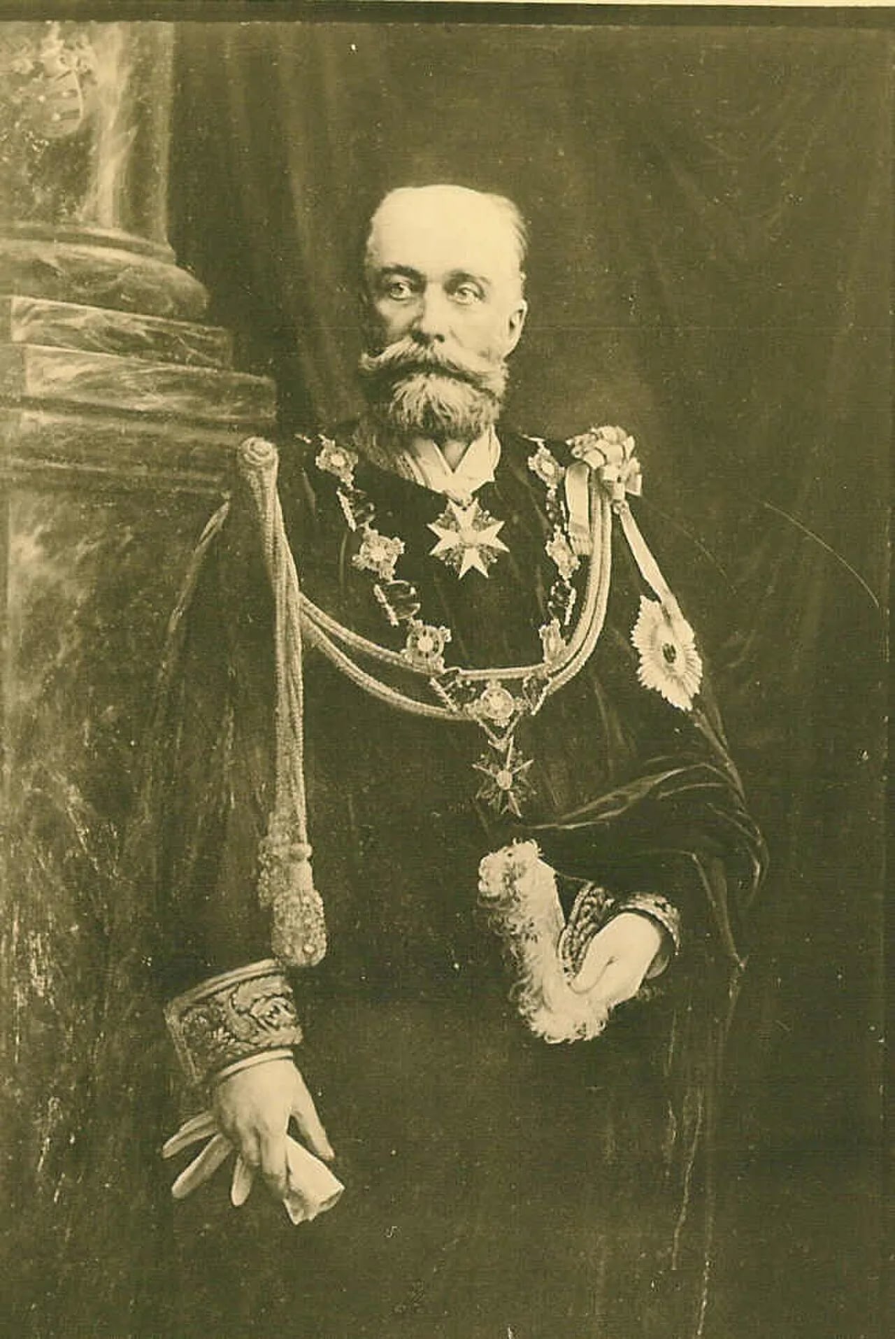 Portrait of Friedrich Johann von Alvensleben (1836–1913) – memorial page