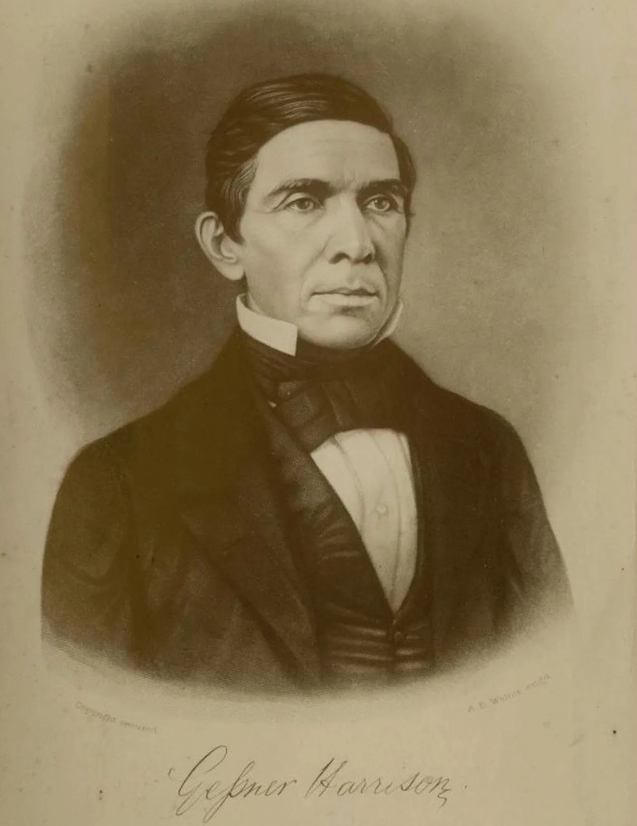 Porträt von Gessner Harrison (1807–1862) – Gedenkseite