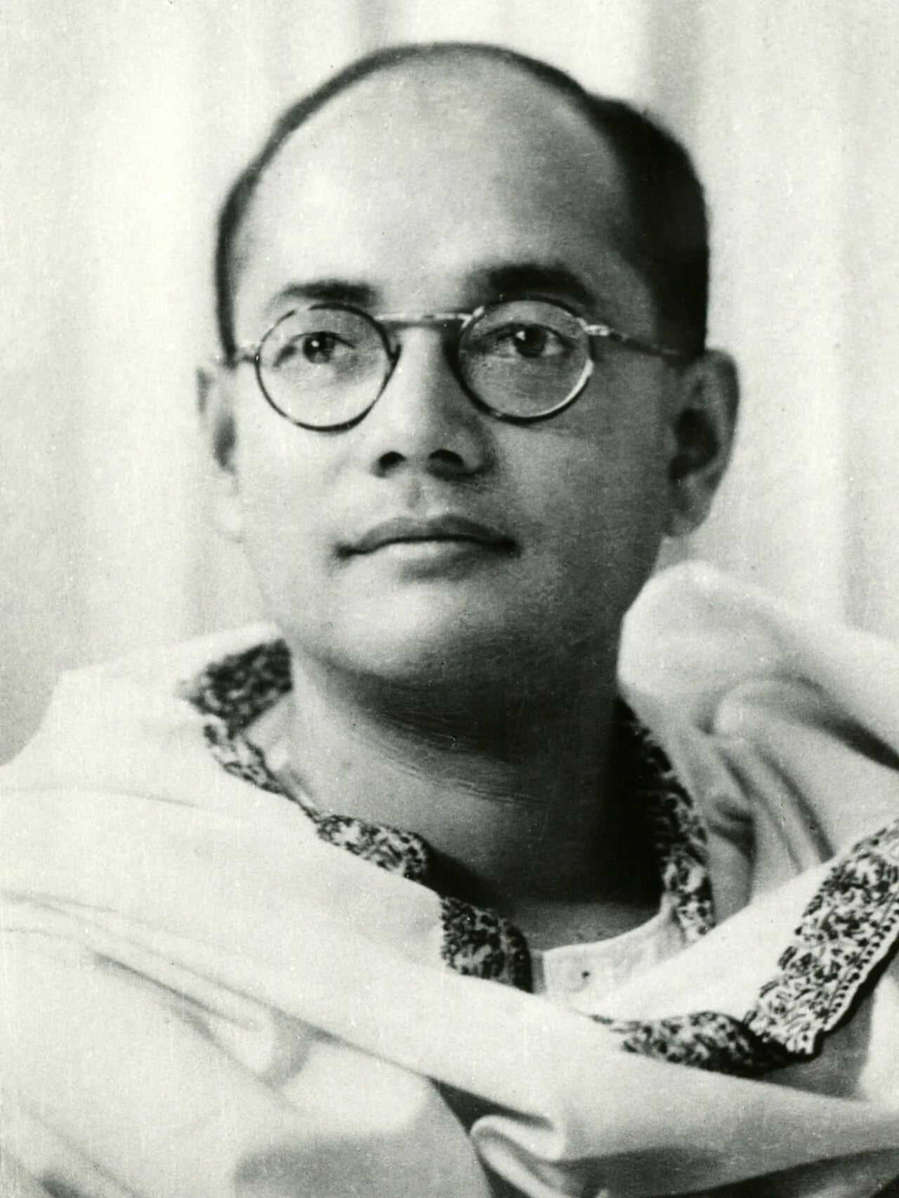 Porträt von Subhash Chandra Bose (1897–1945) – Gedenkseite