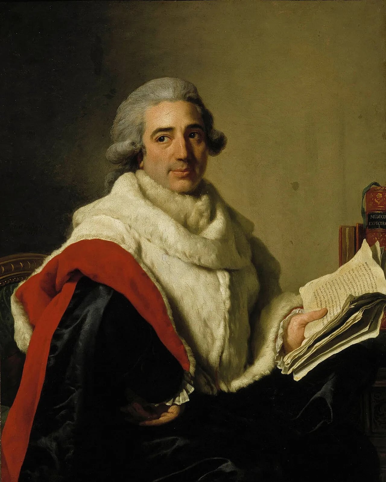 Porträt von Jean-Baptiste Dumangin (1744–1826) – Gedenkseite
